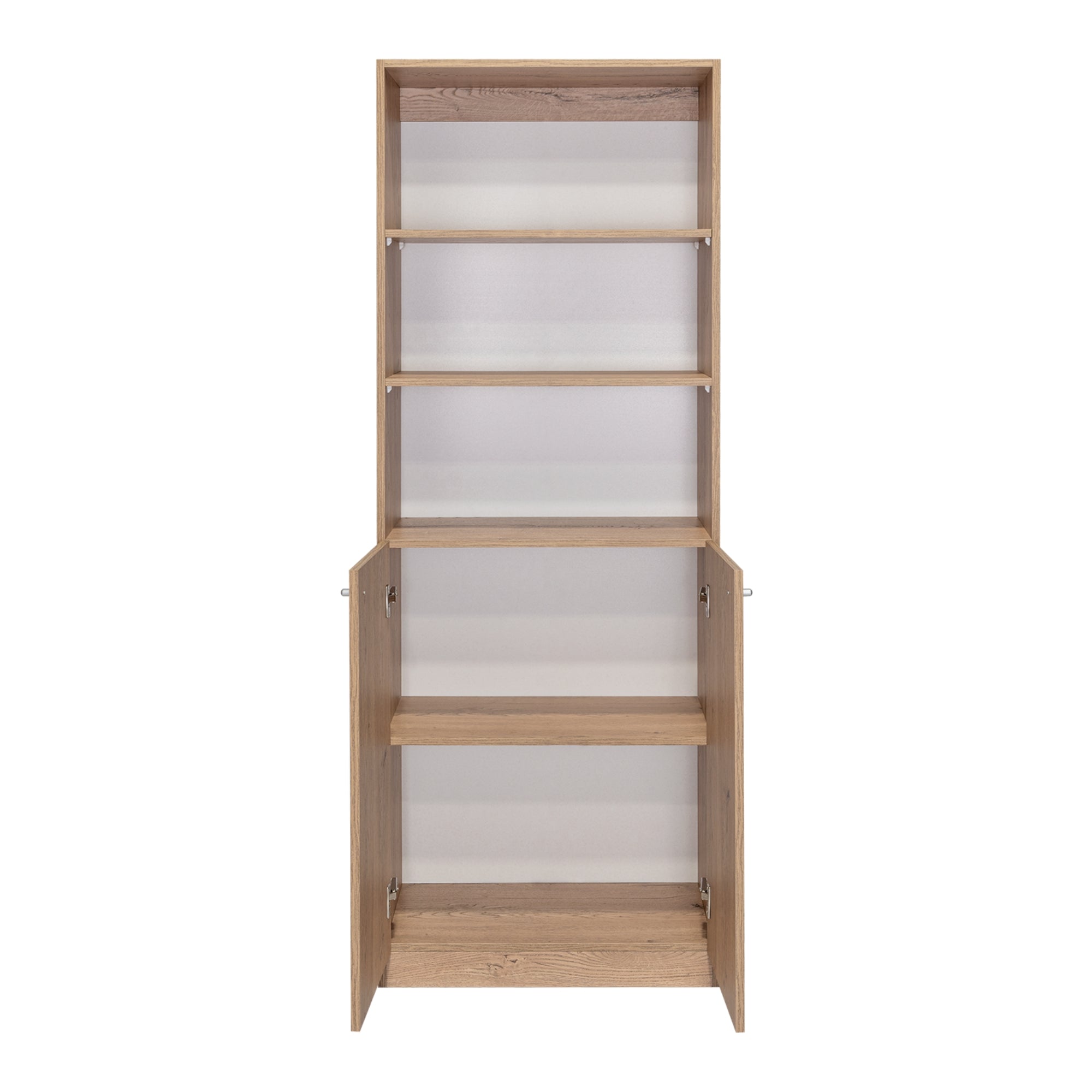 BIBIOTECA HOME 2 PUERTAS 5 NIVELES MACADAMIA 180,6X62,8X29,9 CM - 6