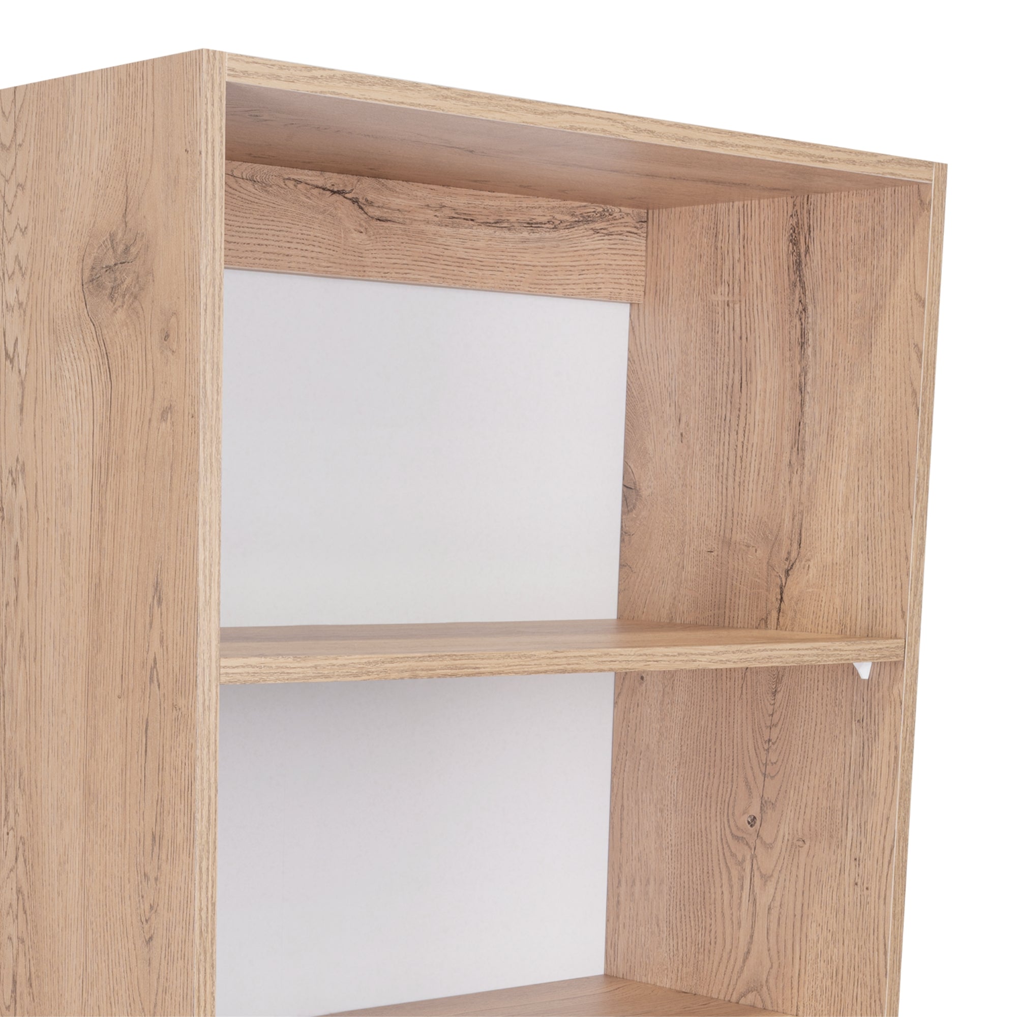 BIBIOTECA HOME 2 PUERTAS 5 NIVELES MACADAMIA 180,6X62,8X29,9 CM - 9