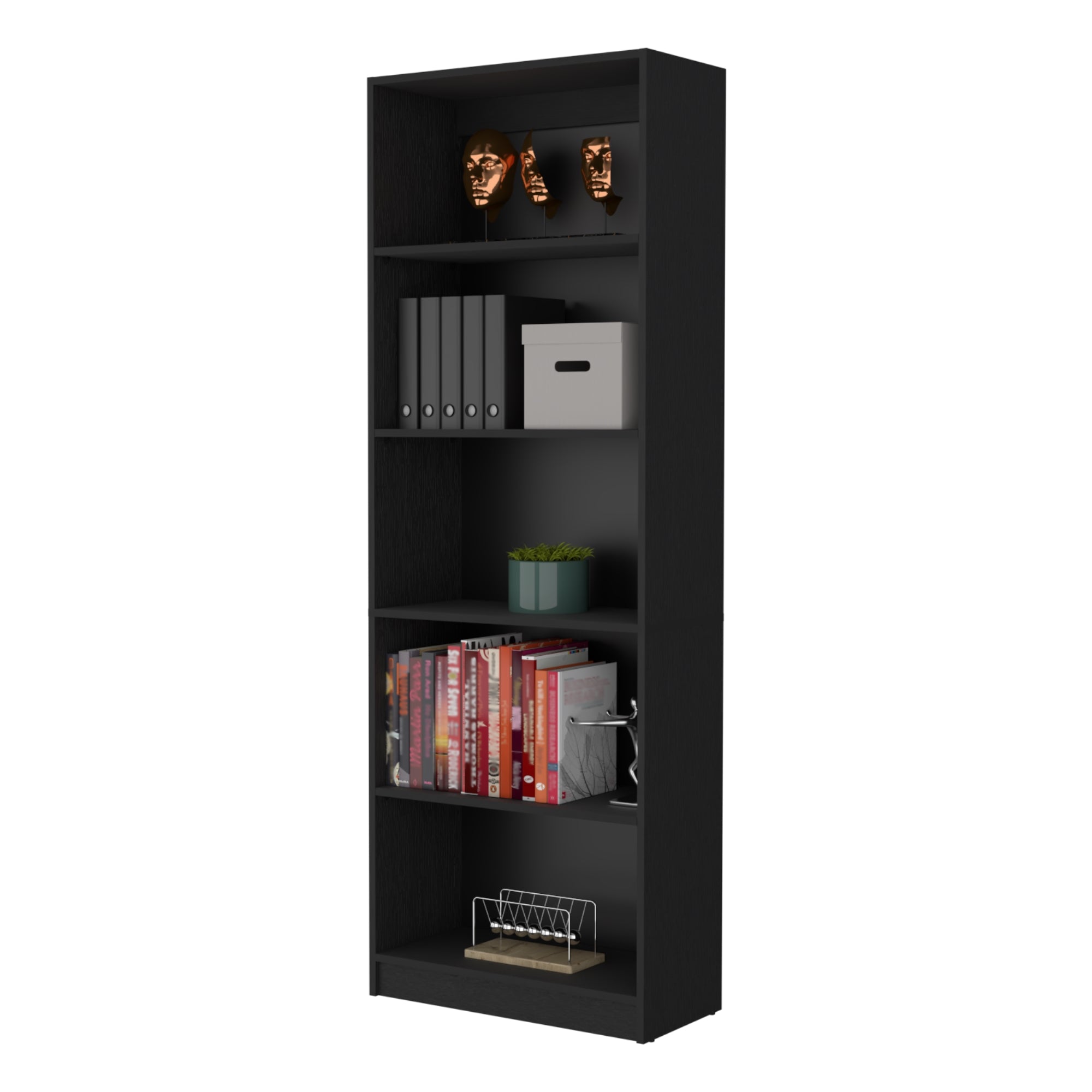 ESTANTE HOME-E M3 5 NIVELES WENGUE - 4