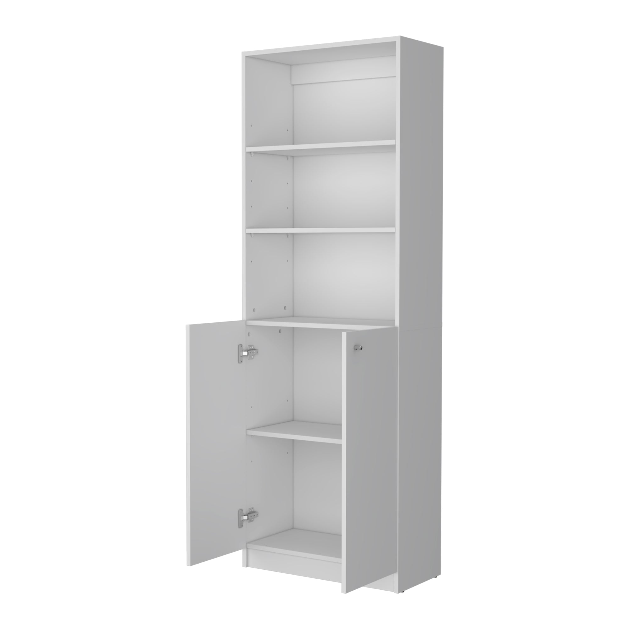 BIBIOTECA HOME 2 PUERTAS 5 NIVELES BLANCO 180,6X62,8X29,9 CM - 4