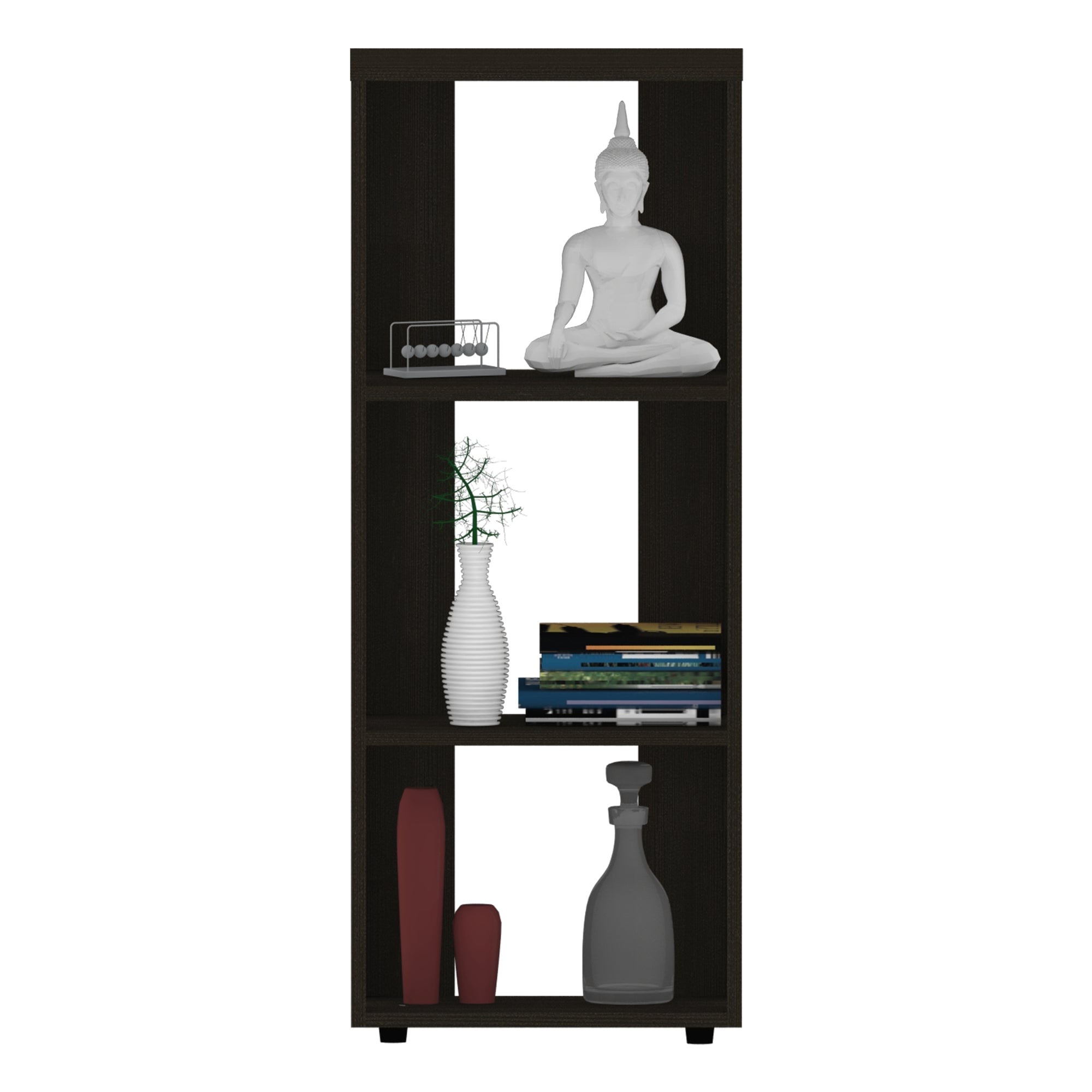 LIBRERO OFFICE W-40 - WENGUE 100X40X25 CM - 1