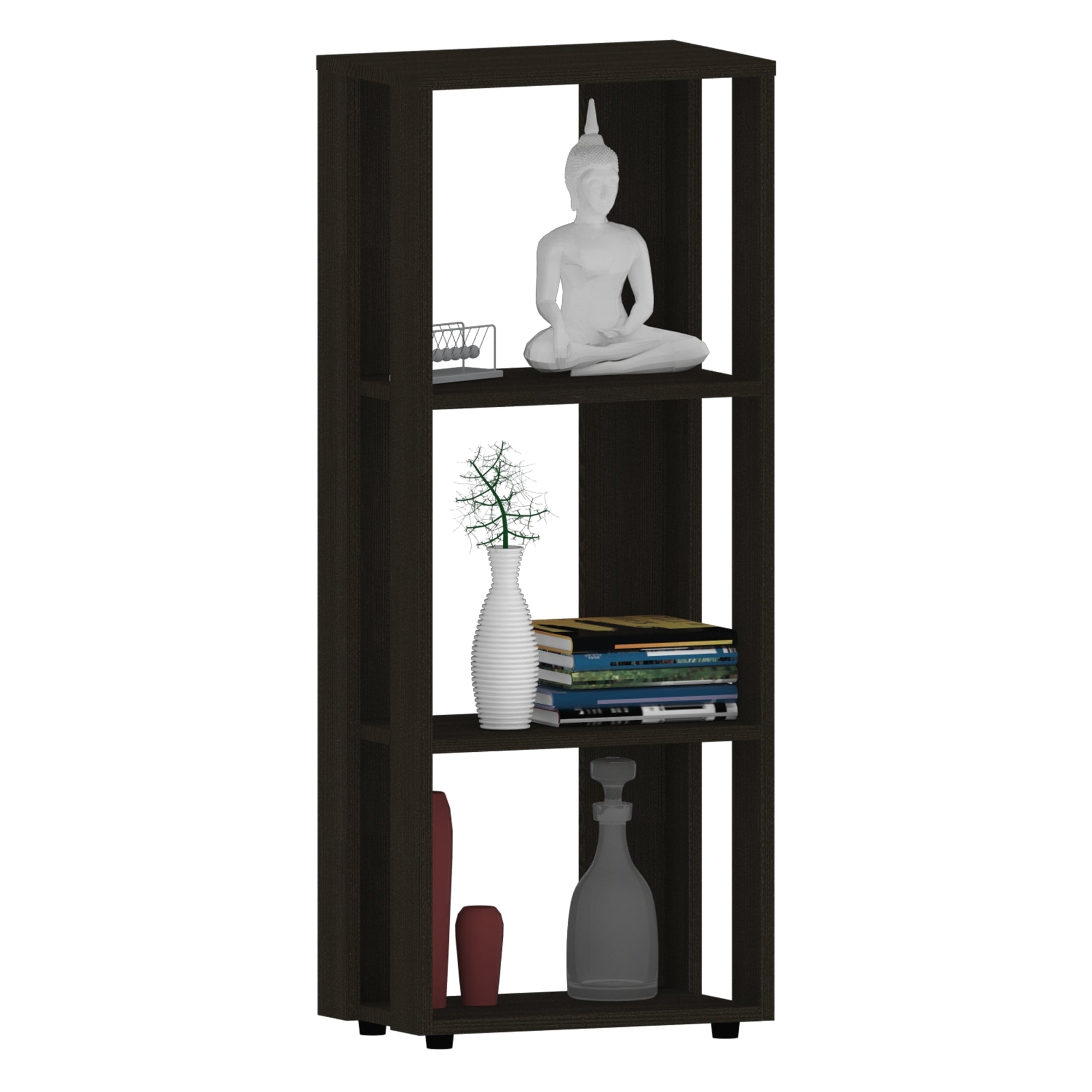 LIBRERO OFFICE W-40 - WENGUE 100X40X25 CM - 2