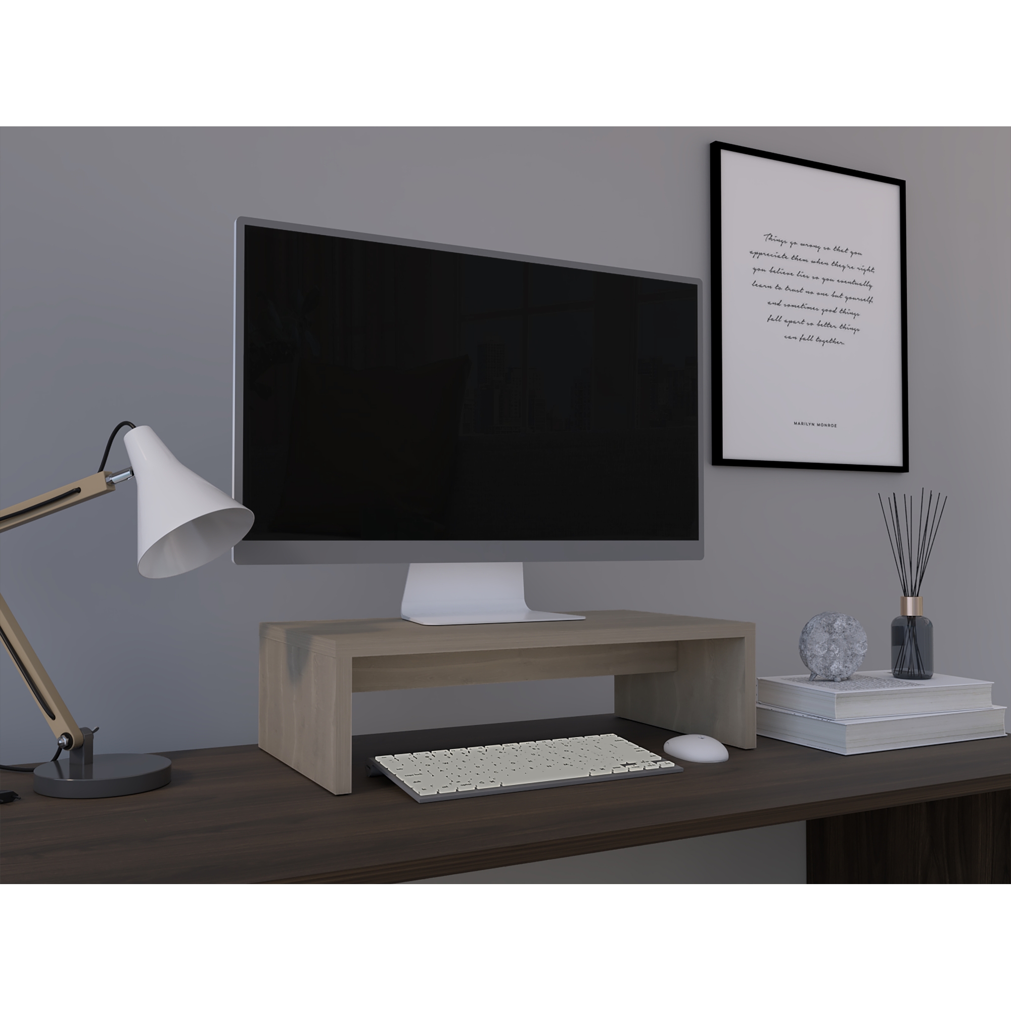 BASE SOPORTE PARA MONITOR BARDOLINO 1 REPISA - 4