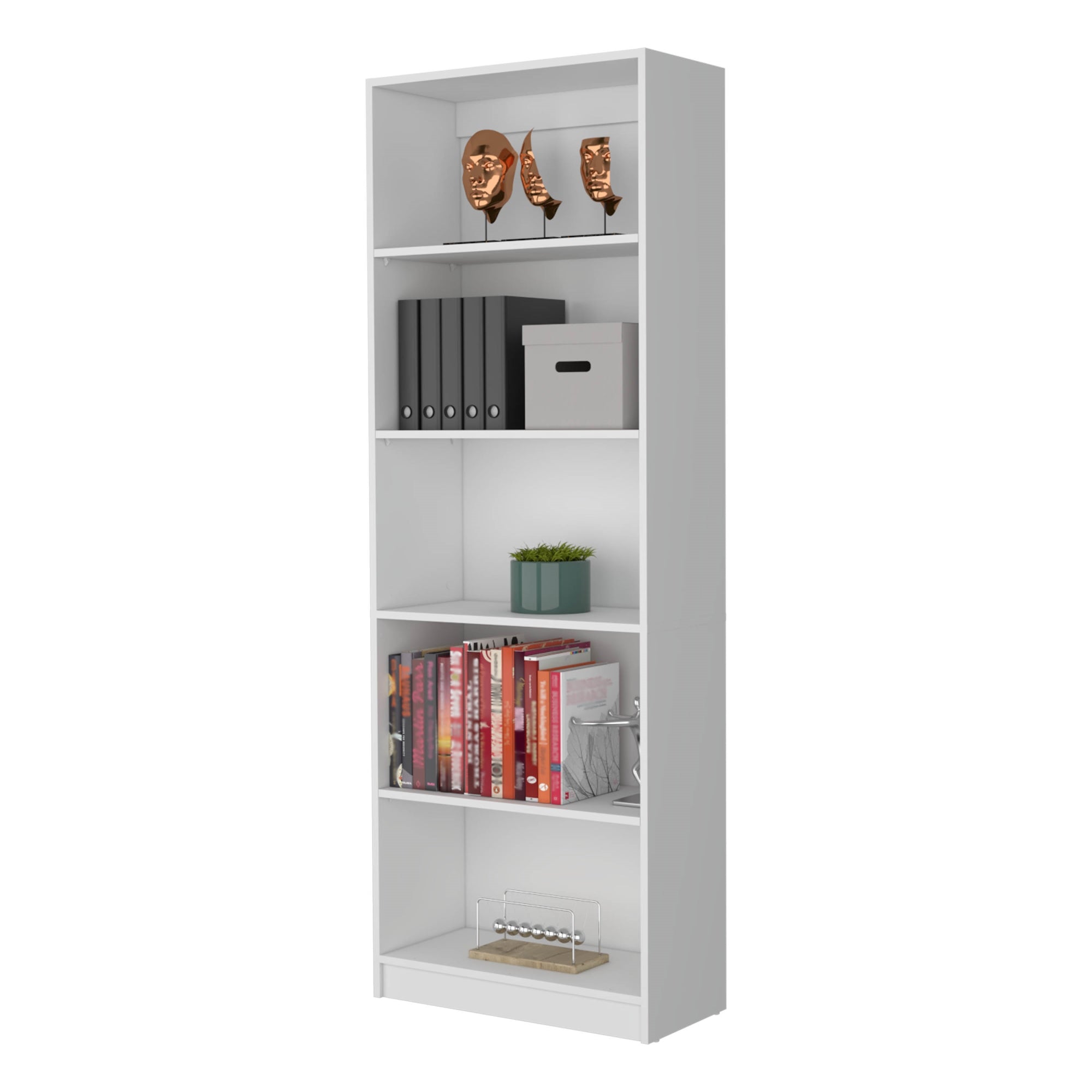 ESTANTE HOME-E M3 5 NIVELES BLANCO - 4