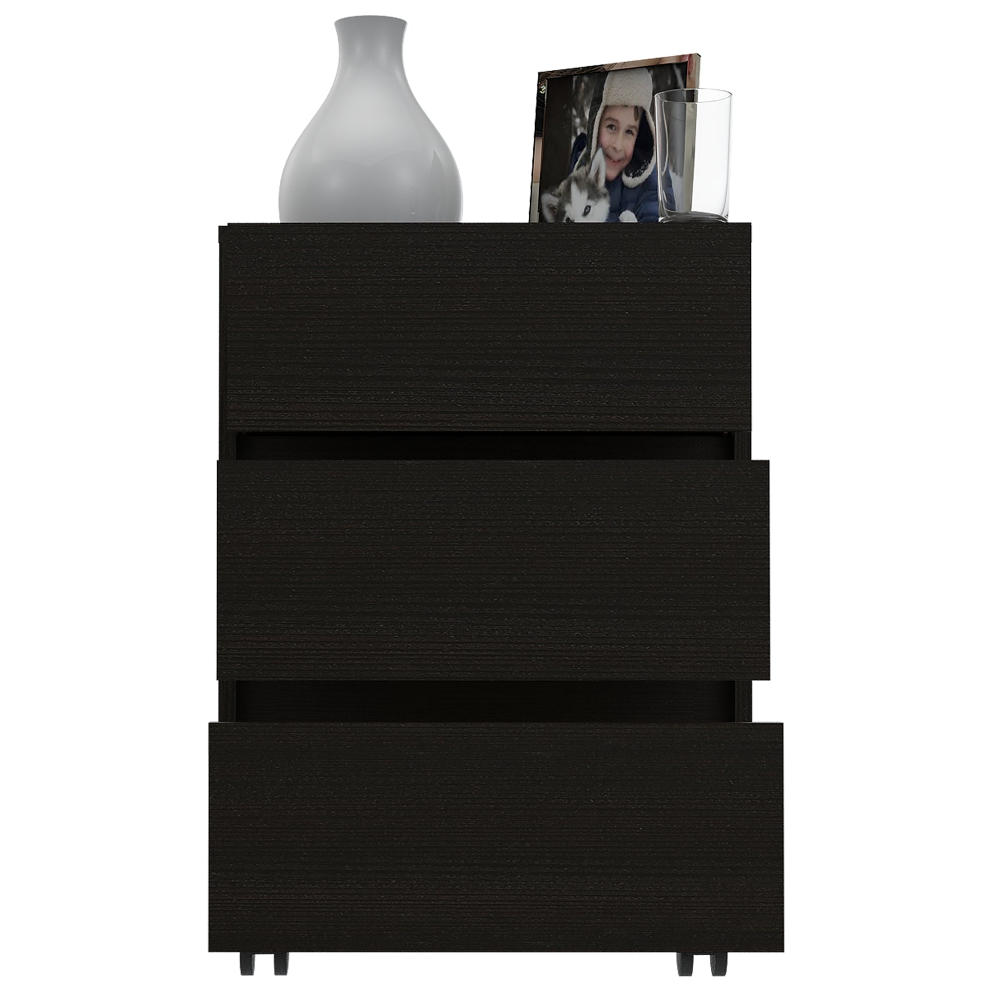 CAJONERA OFFICE 3 CAJONES WENGUE - 2