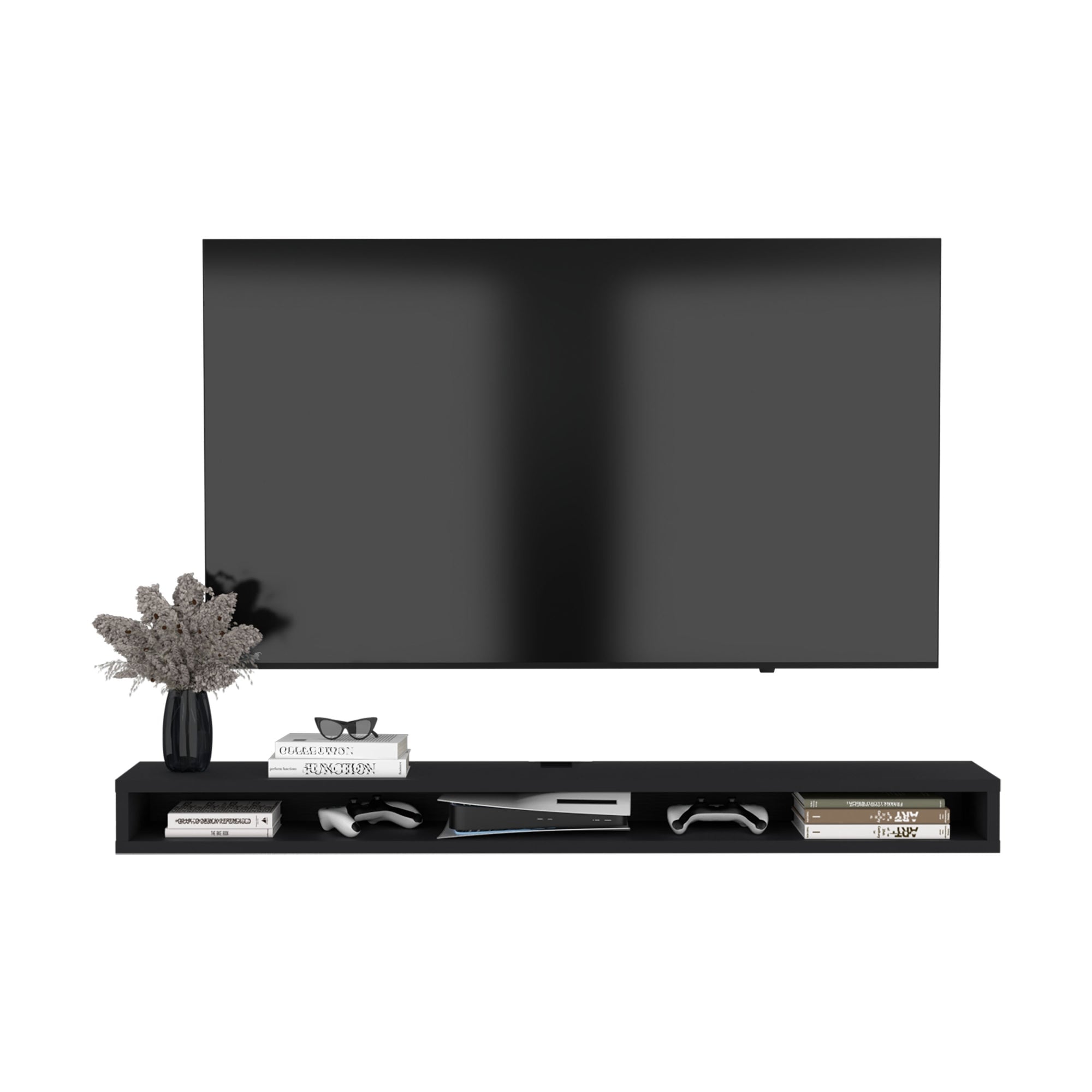 PANEL TV 75' LUFT 180X15X29,6 CM WENGUE - 2