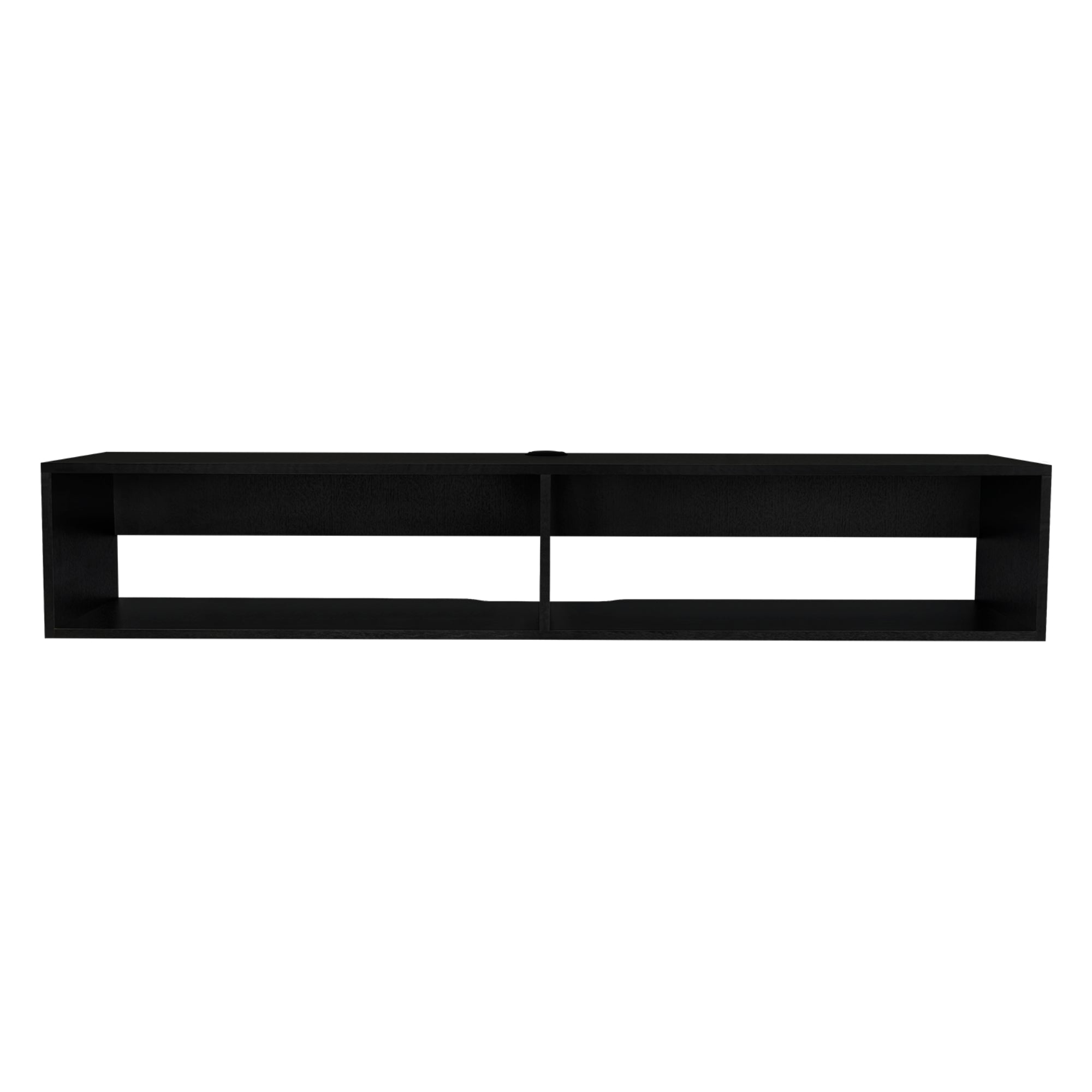 PANEL TV 60' R-150 FLOTANTE WENGUE 26,5X150X32 CM - 5