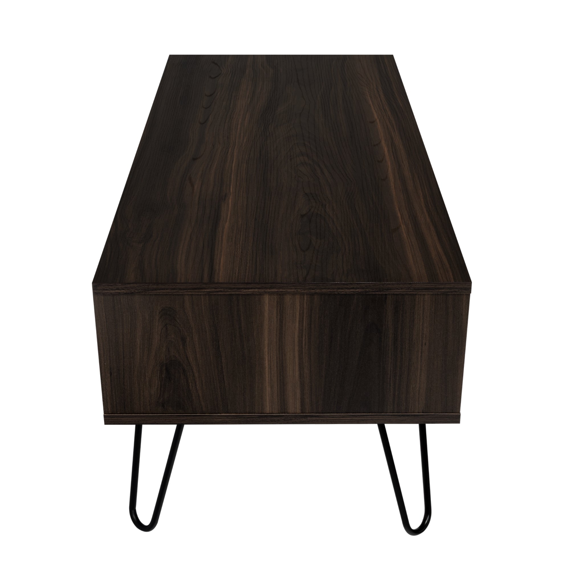MESA DE CENTRO VASSEL 40X101,1X45 CM CAFE Y BLANCO - 6
