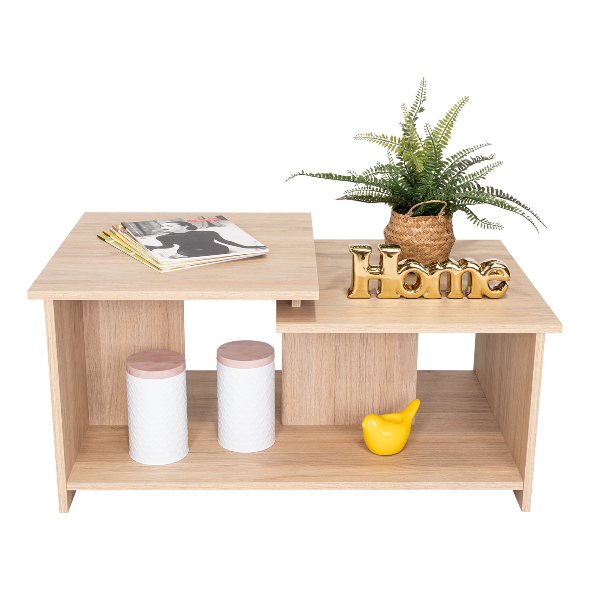 MESA DE CENTRO WEMA ROVERE 41,6X89,3X53,1 CM - 1
