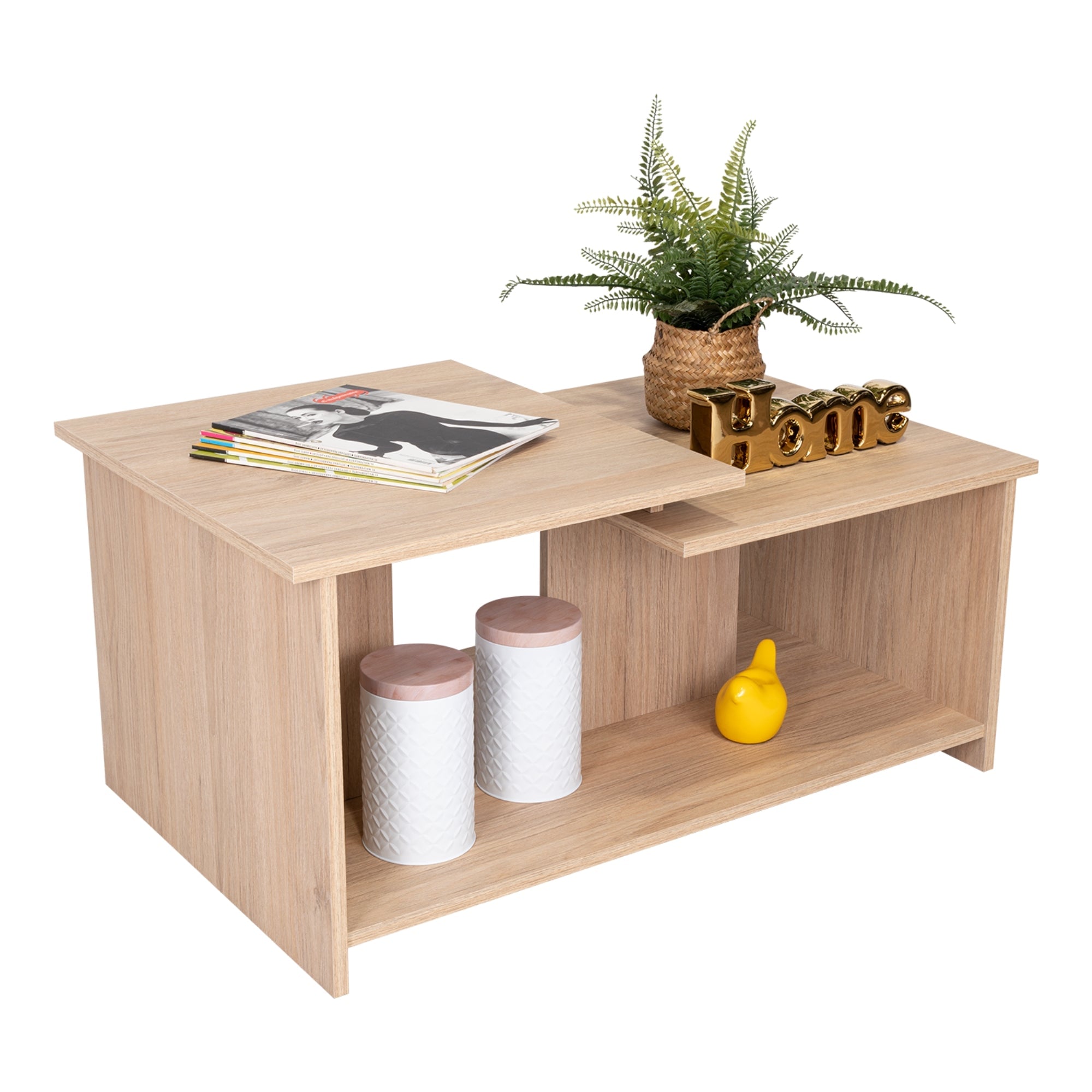 MESA DE CENTRO WEMA ROVERE 41,6X89,3X53,1 CM - 2