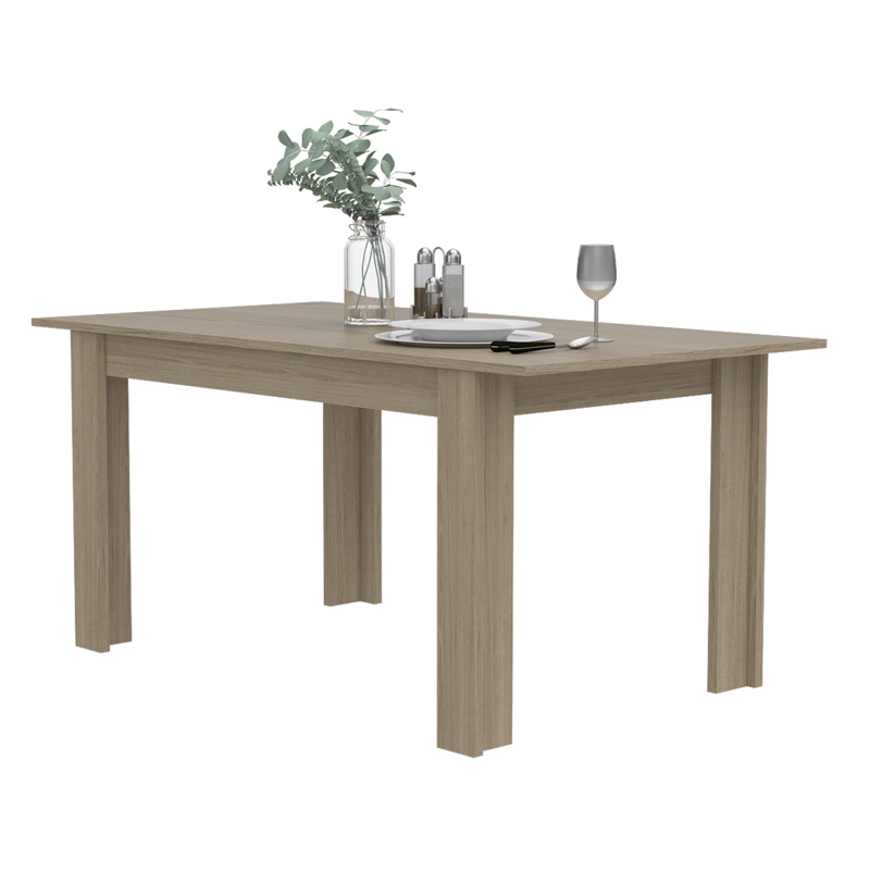 MESA DE COMEDOR PORTOFINO 4 PUESTOS ROVERE 75X160X88 CM - 1