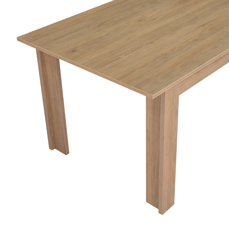 MESA DE COMEDOR PORTOFINO 4 PUESTOS ROVERE 75X160X88 CM - 6