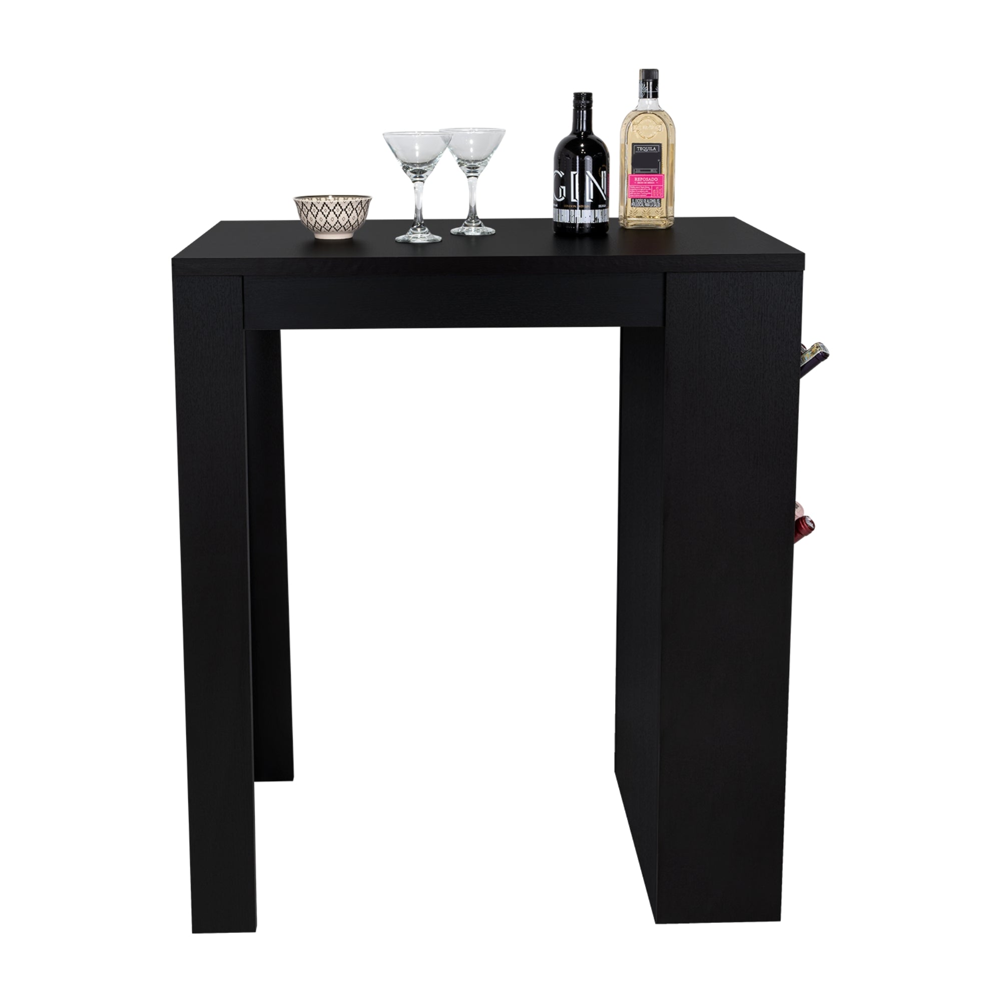 MESA DE BAR SYRAH WENGUE 105X58X91 CM - 4