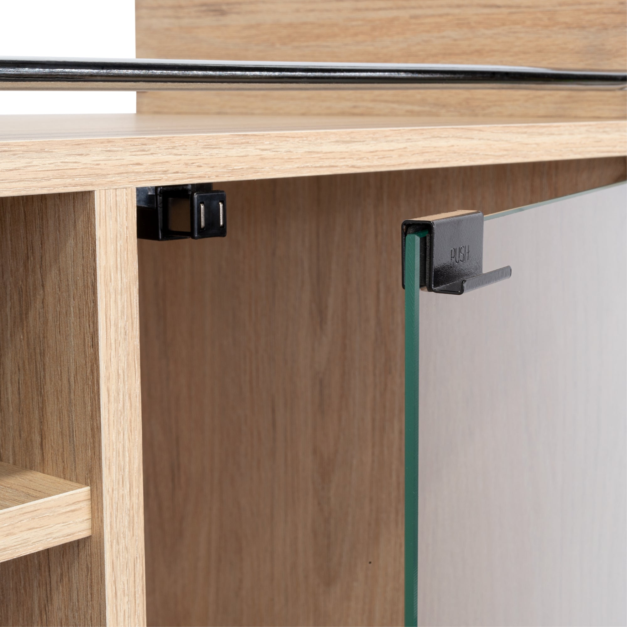 MUEBLE BAR DUKAT ROVERE 6 BOTELLEROS 89X41X55 CM CON RUEDAS - 9