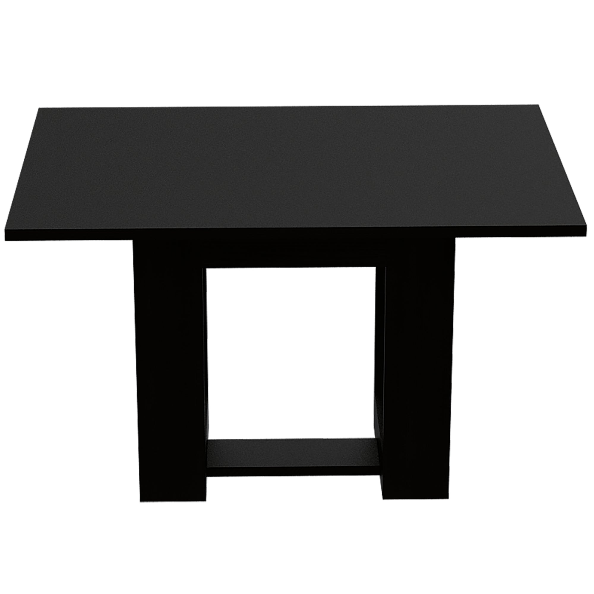 MESA DE COMEDOR VOLTERRA 4 PUESTO 74X120X85 CM WENGUE - 4