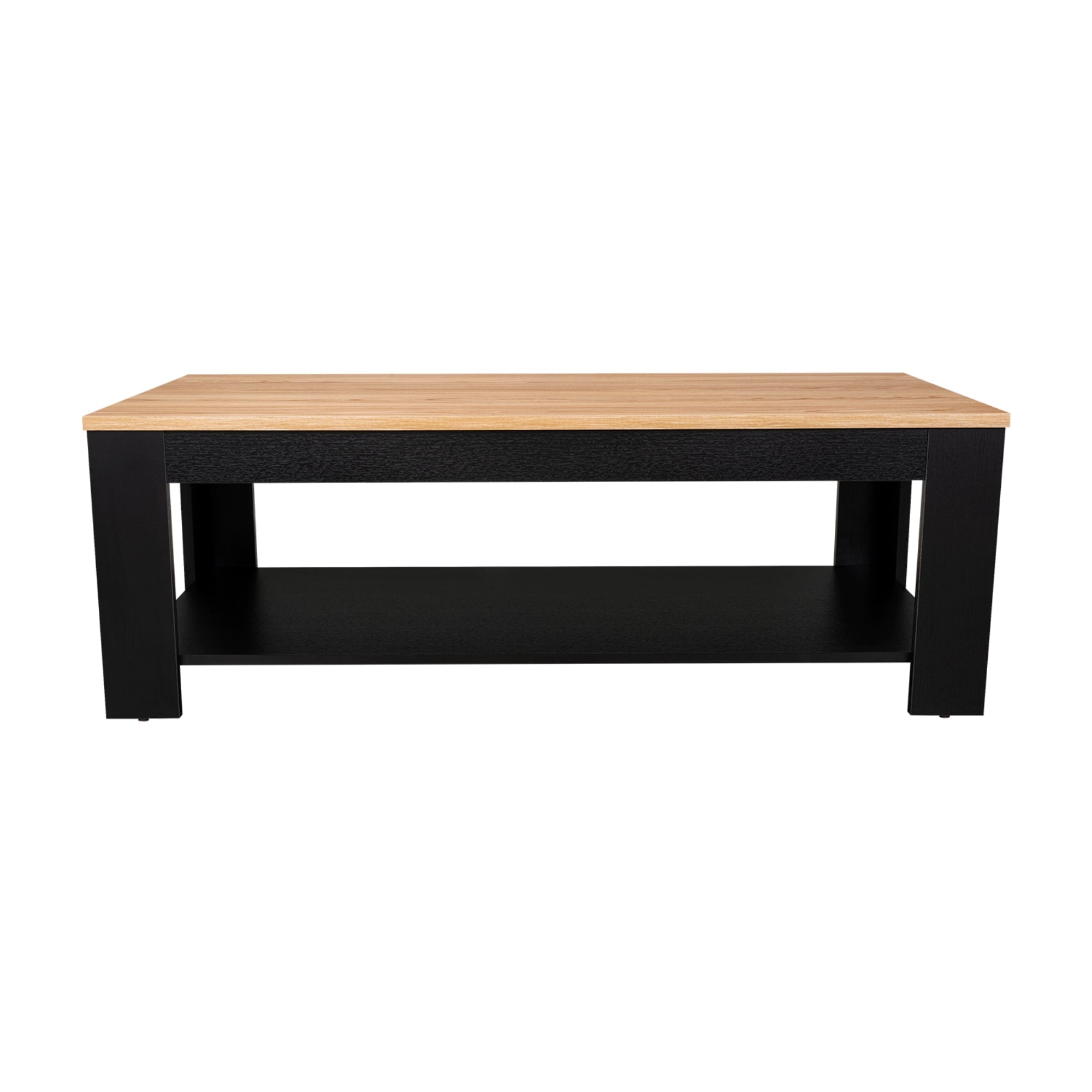 MESA DE CENTRO CECIL 120X60X41,5 CM FRESNO Y WENGUE - 5