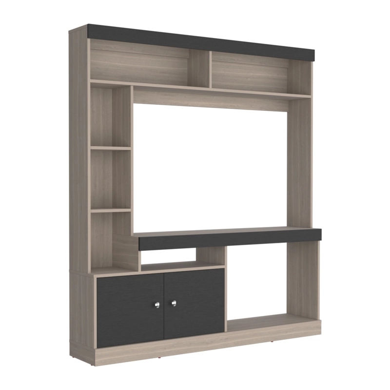 ESTANTE TV 52' DANTE BARDOLINO Y WENGUE 170,6X150X30,3 CM - 3