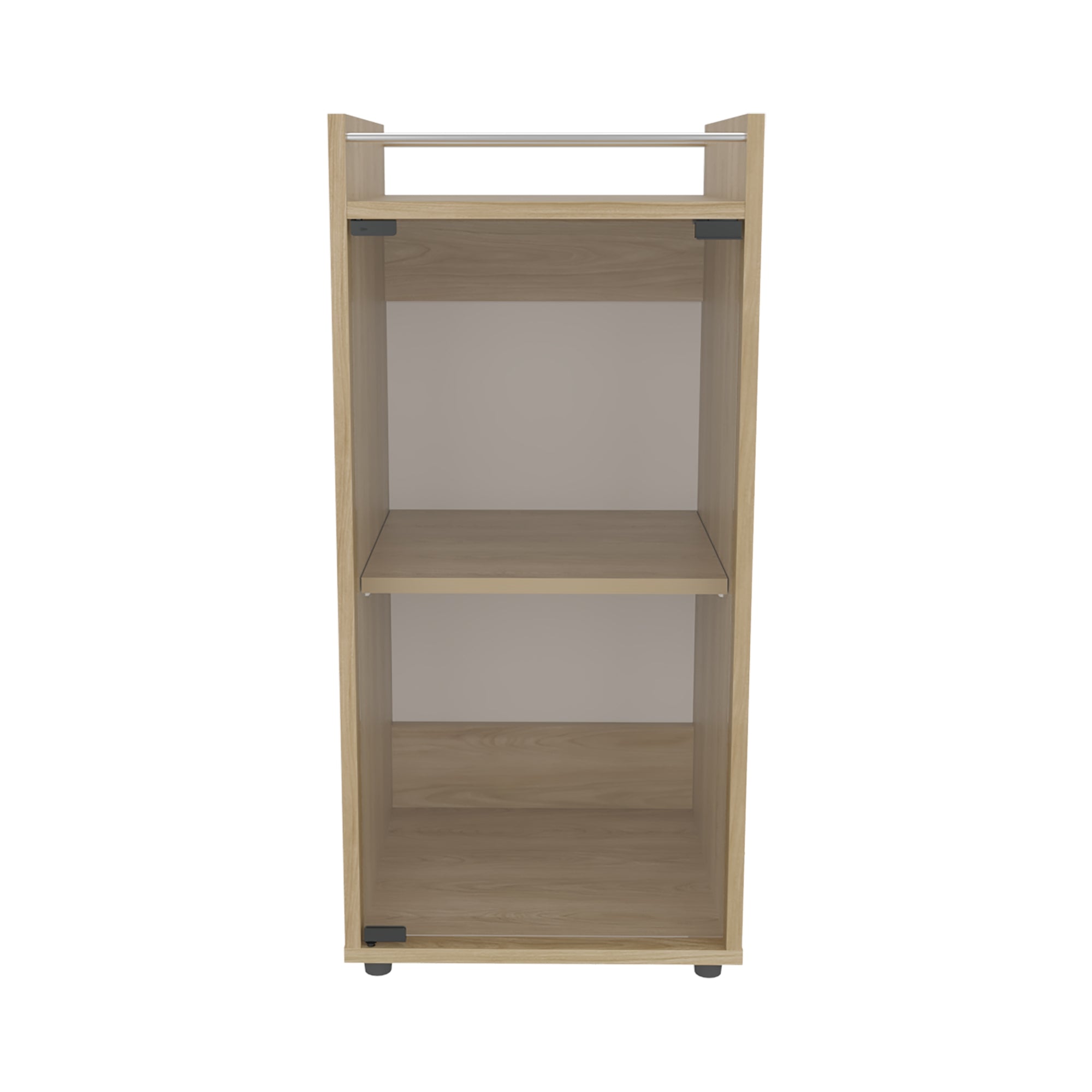 BAR BAJO THEBA 1 PUERTA VIDRIO 81,3X38,1X37,6 CM FRESNO - 4