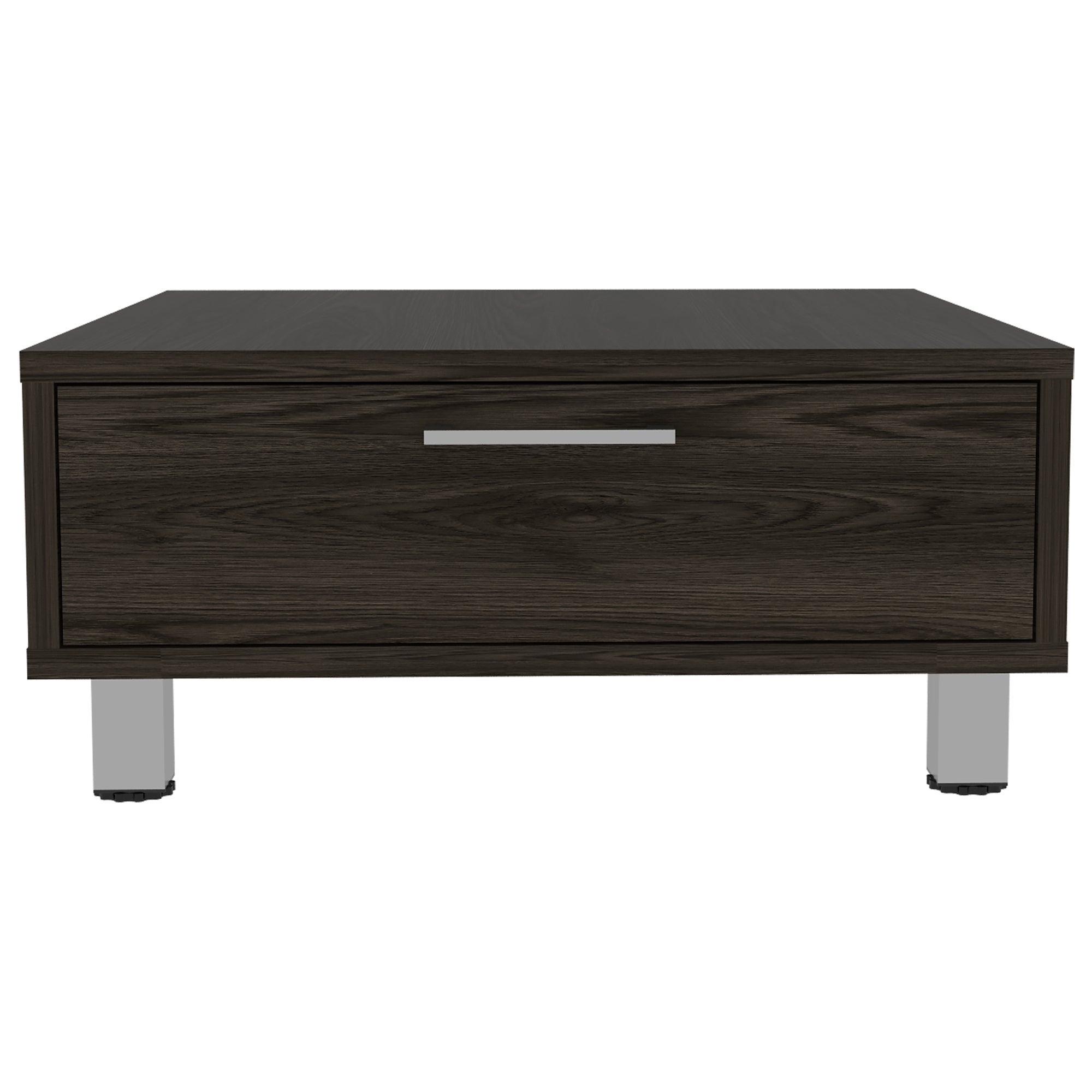 MESA DE CENTRO 1 CAJON 60X60 CM COÑAC - 4