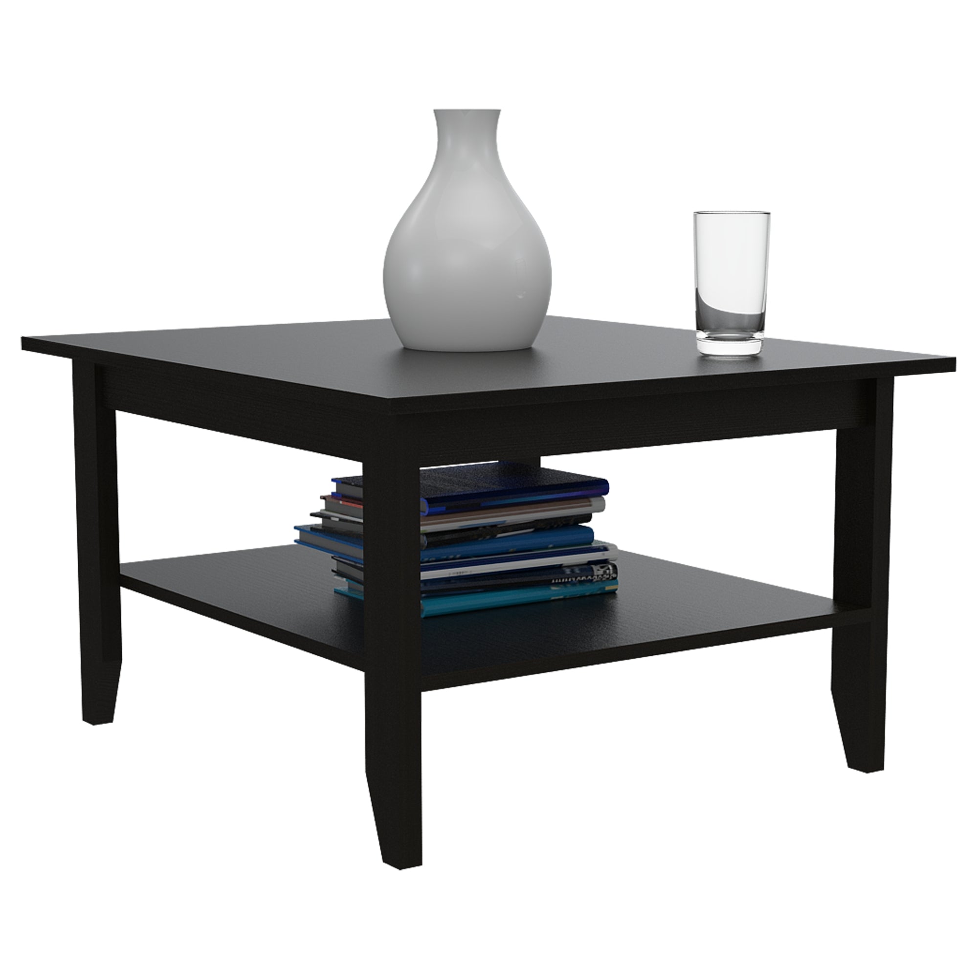 MESA DE CENTRO ESSENTIAL 45X80X70 CM WENGUE - 1
