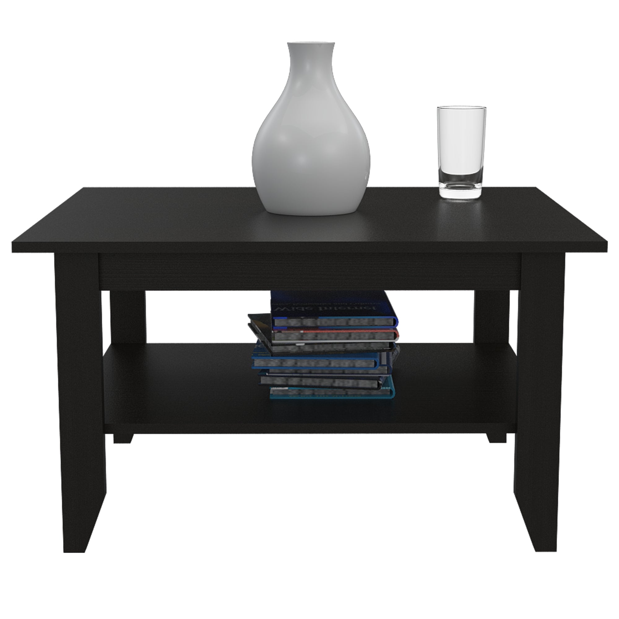 MESA DE CENTRO ESSENTIAL 45X80X70 CM WENGUE - 2