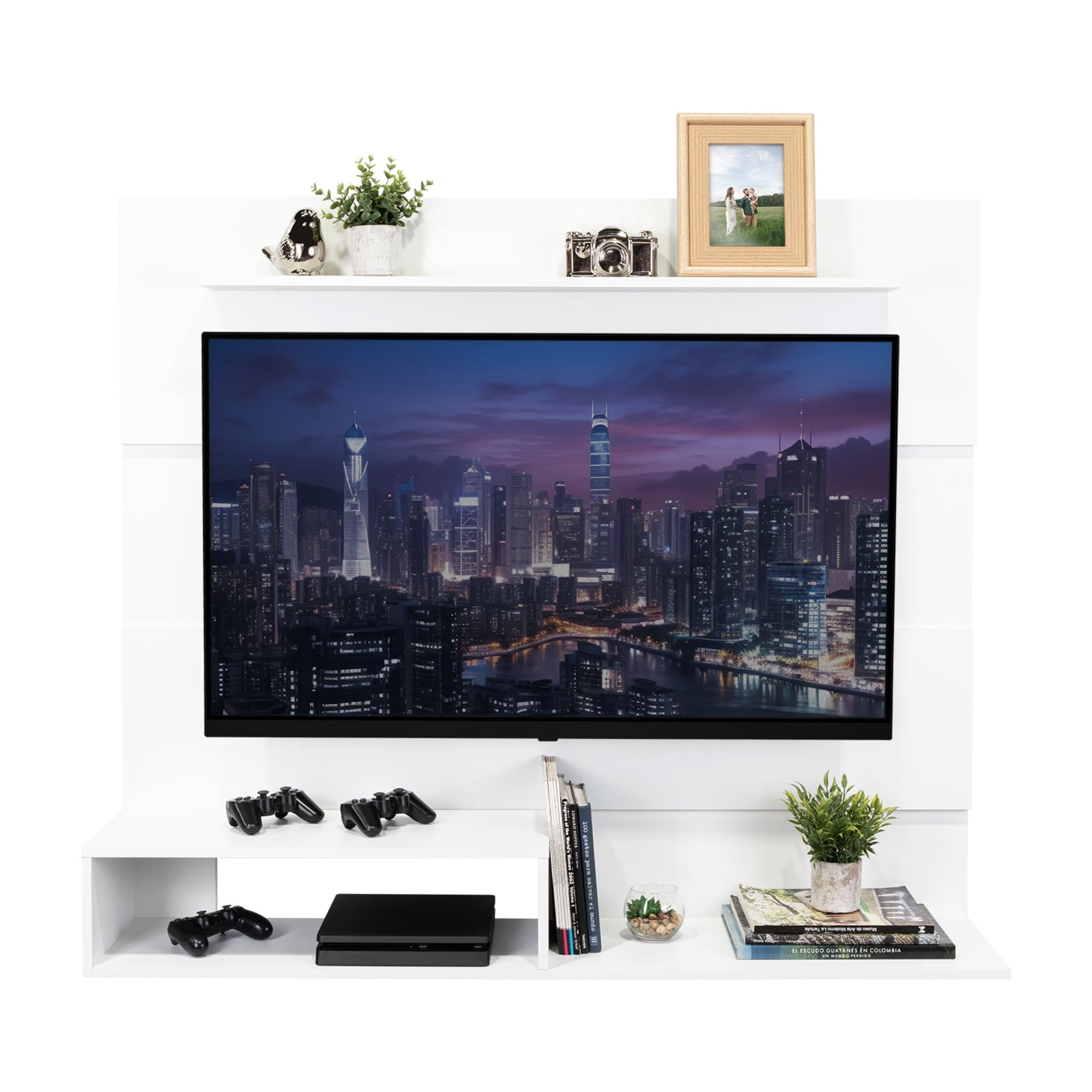 PANEL TV 55' BEIJING 120X140X31,5 CM BLANCO - 2