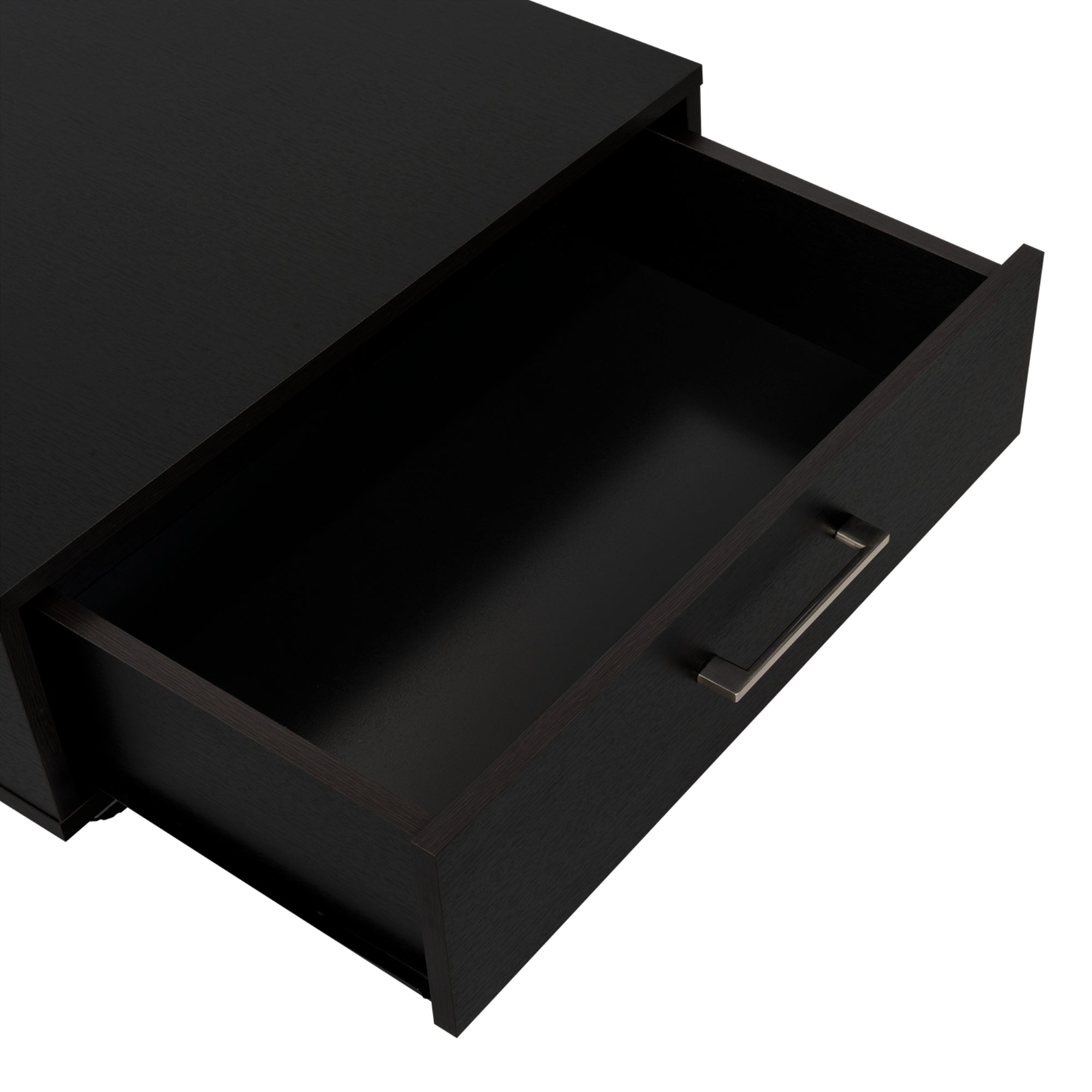 MESA DE CENTRO 1 CAJON 60X60 CM WENGUE - 9
