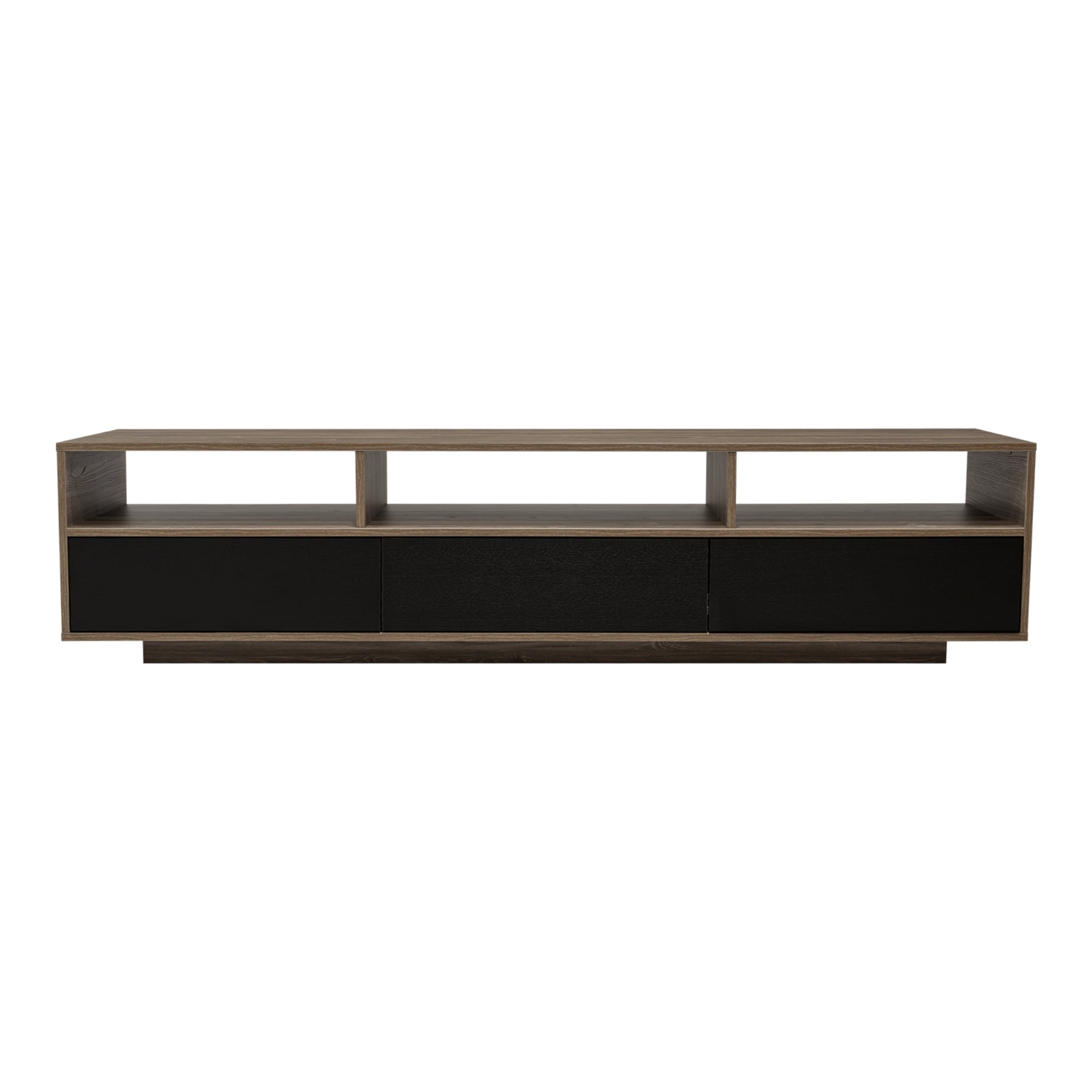 RACK TV 90' BELLAGIO SIENA Y WENGUE 50X210X50 CM - 7