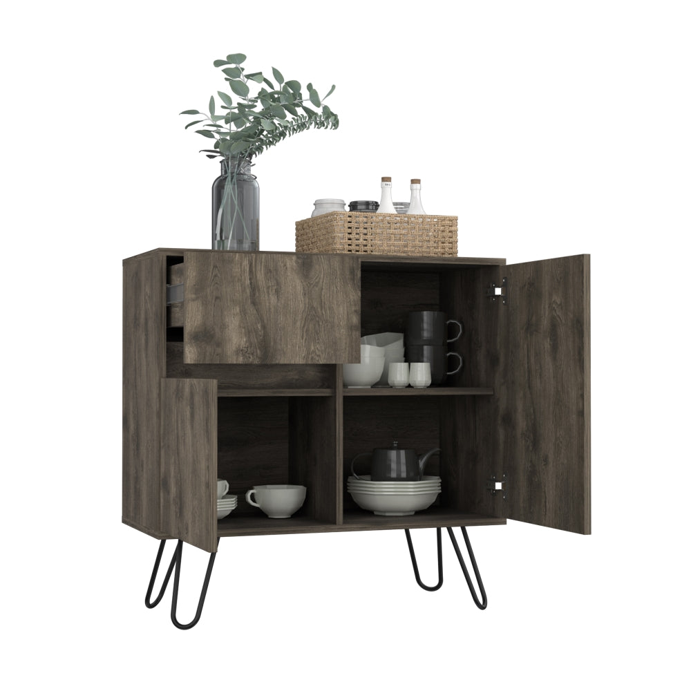 BUFFET ANDRORRA BELLOTA 2 PUERTAS 80X80X35 CM - 1