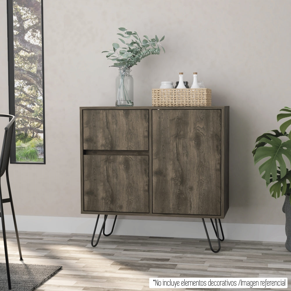 BUFFET ANDRORRA BELLOTA 2 PUERTAS 80X80X35 CM - 8