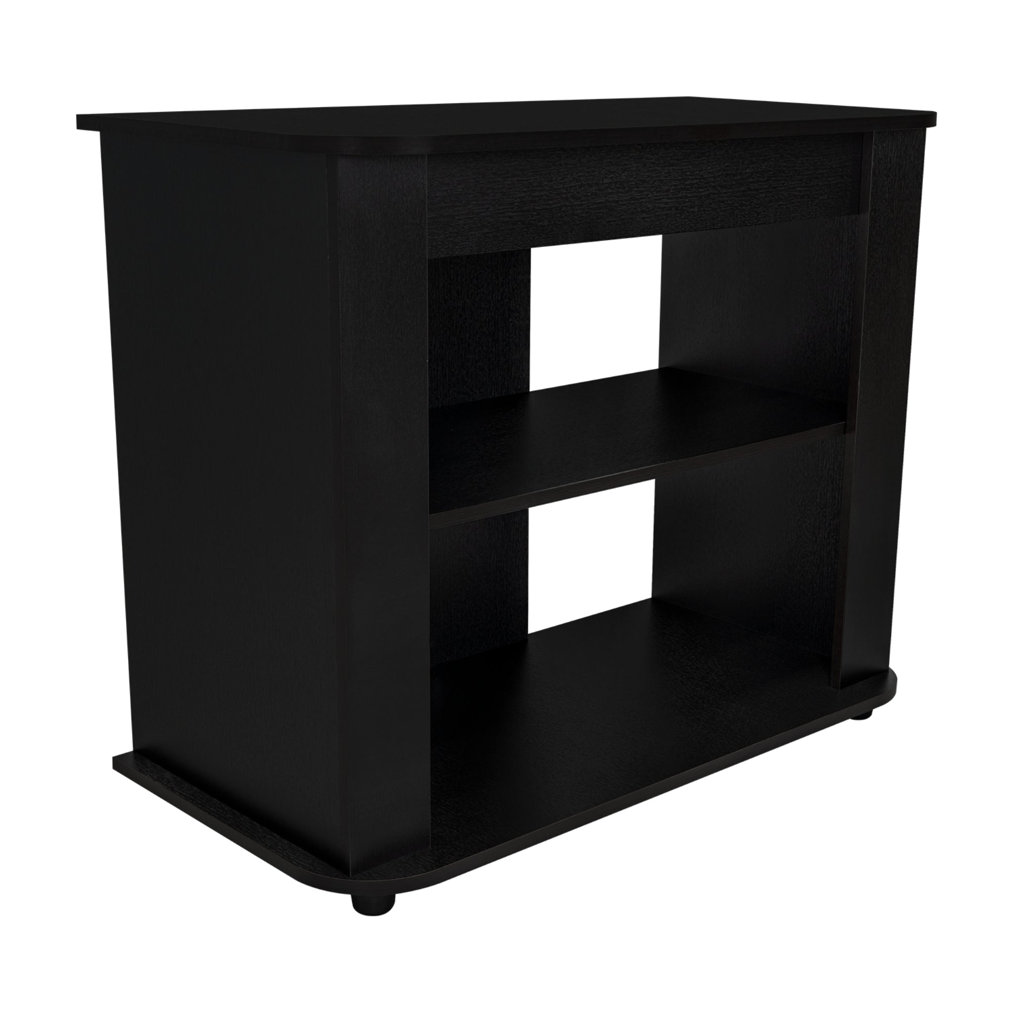 RACK TV 40' MAORI WENGUE 75X90X45 CM - 4