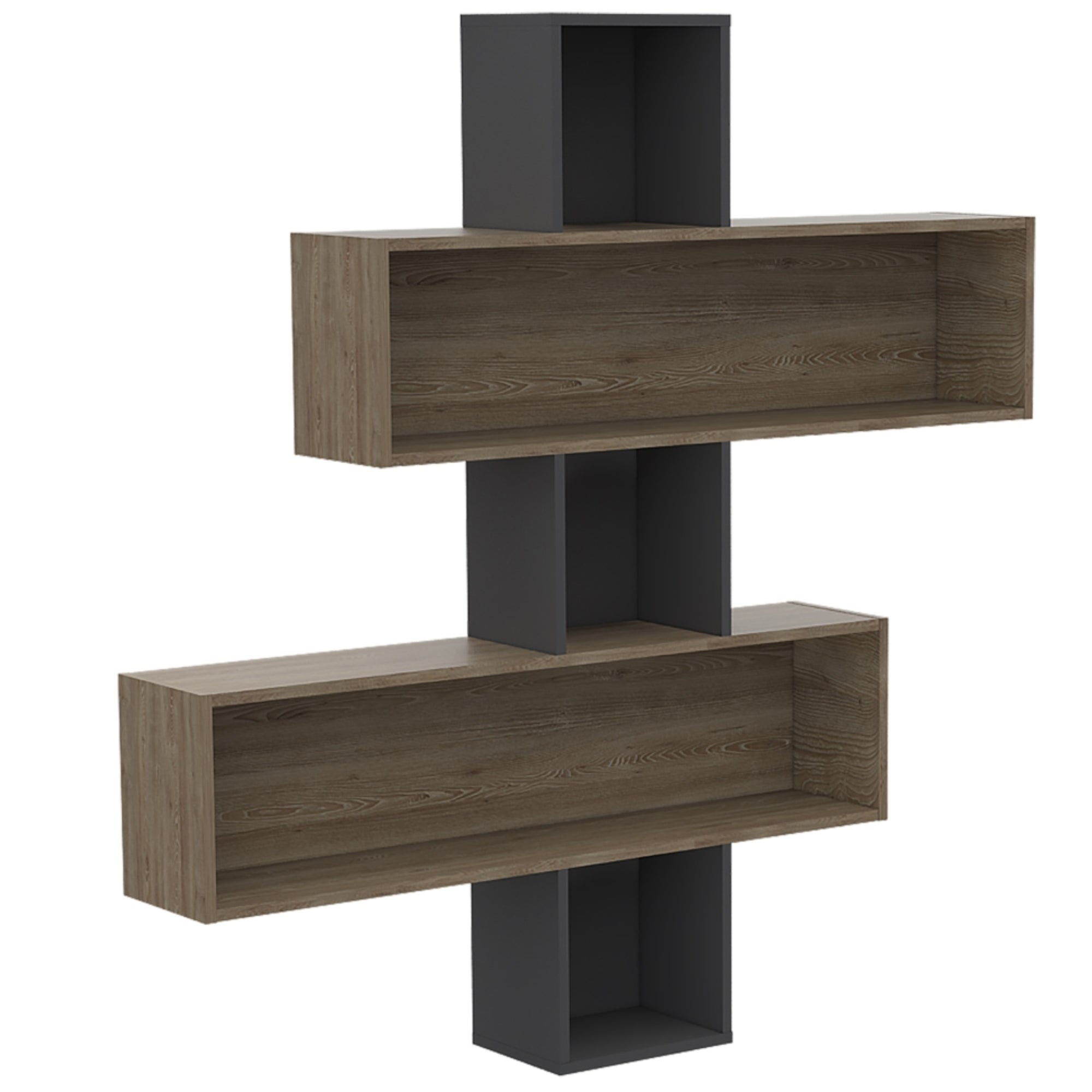 REPISA WALL 132X127X20 CM MIEL Y PLOMO - 3