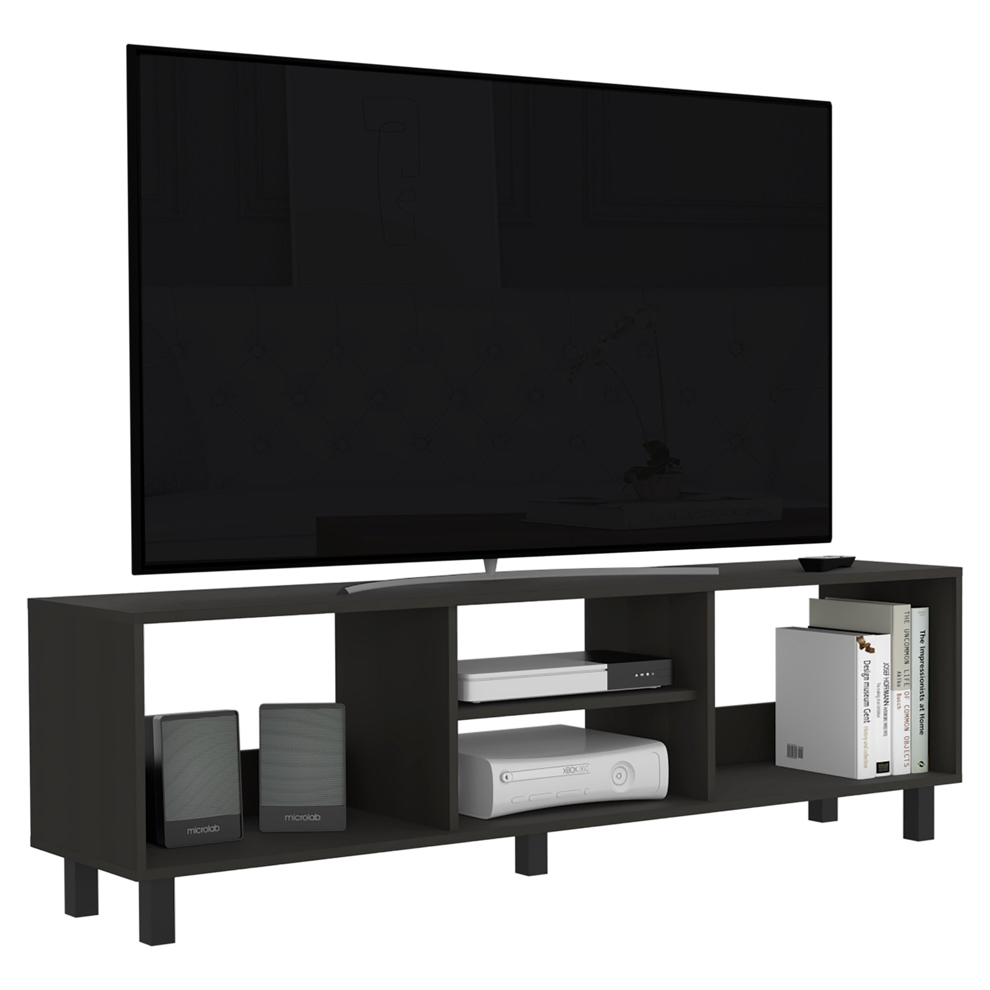 RACK TV 70' 160X47,5X35 CM TUNEZ WENGUE - 2