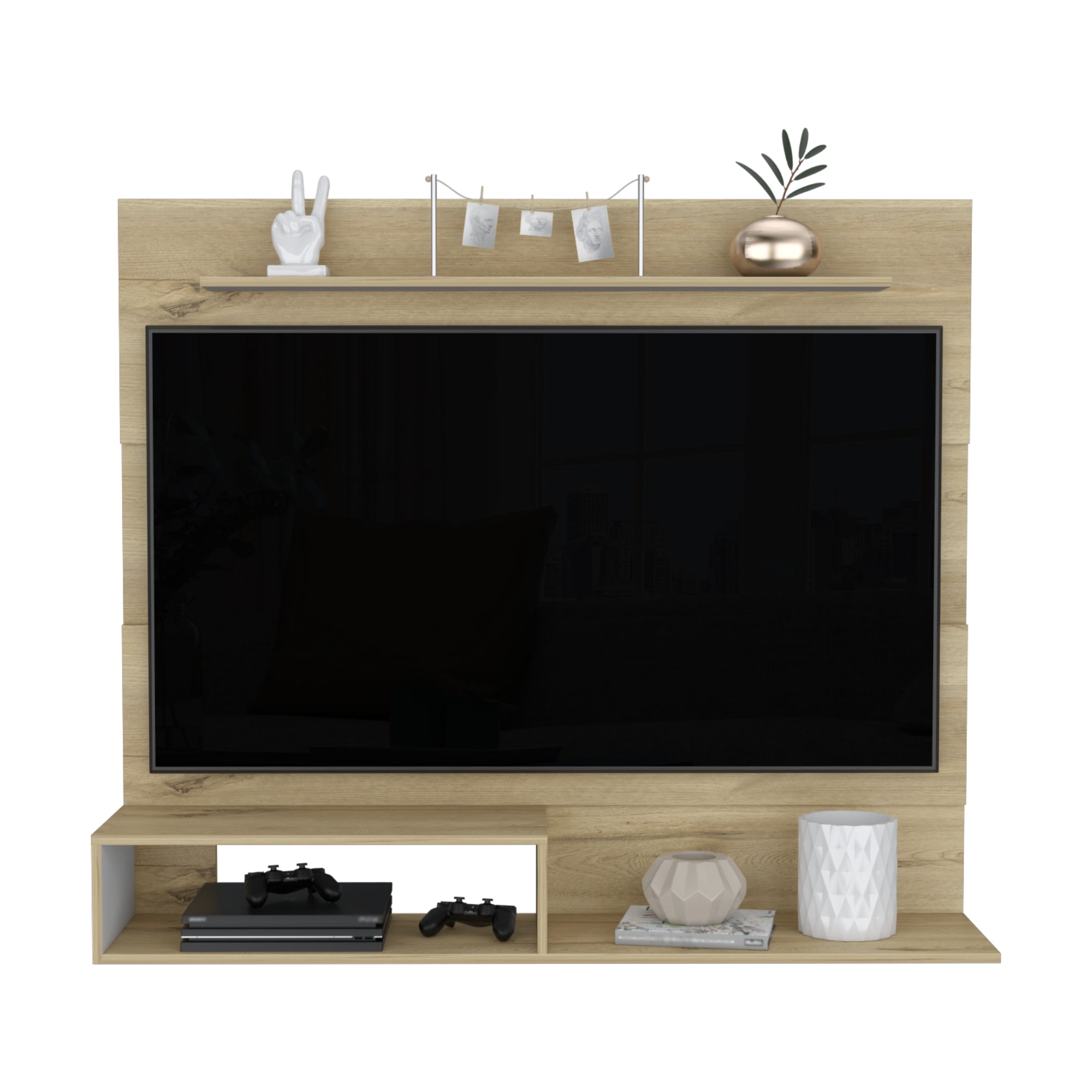 PANEL TV 55' BEIJING 120X140X31,5 CM DUNA Y BLANCO - 2