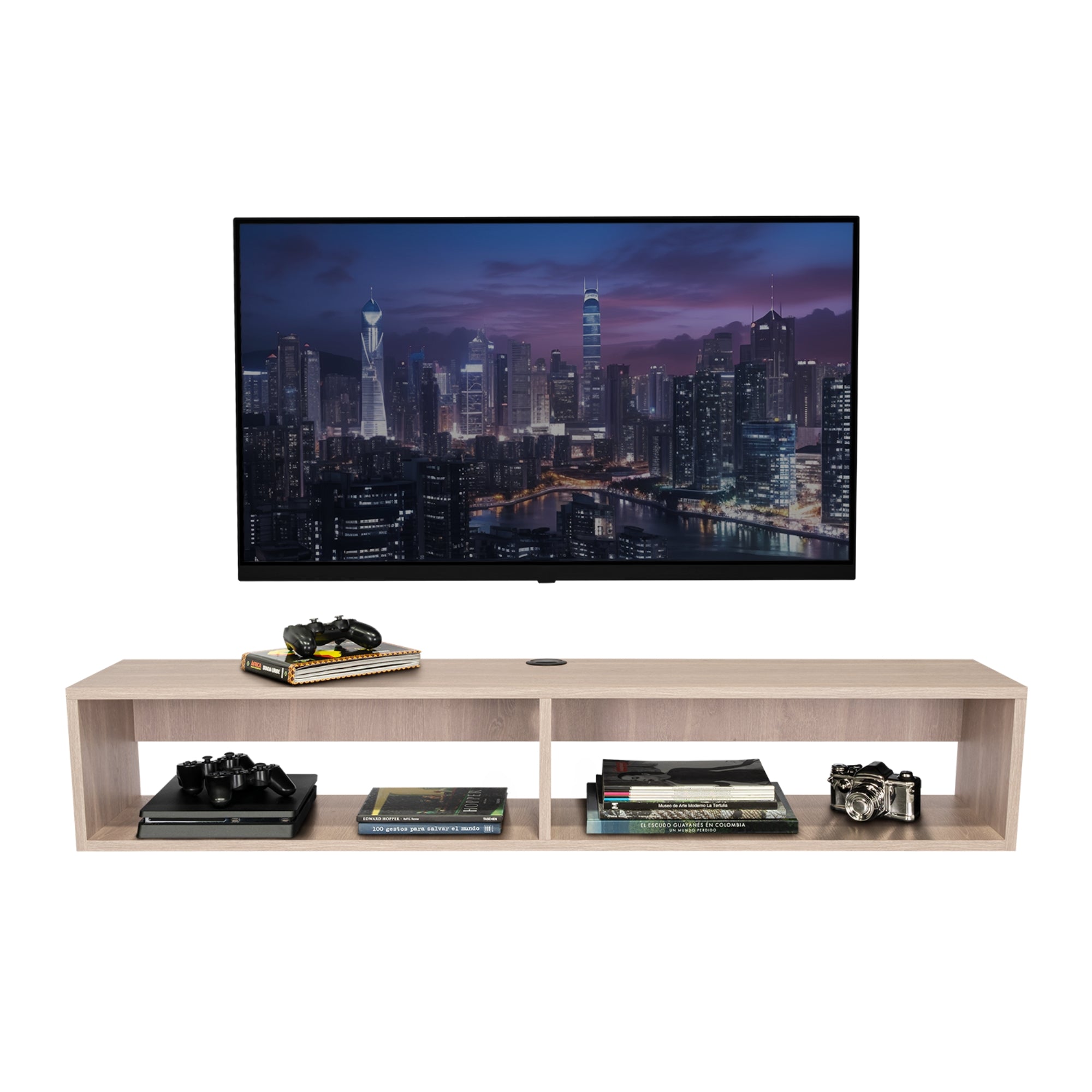 PANEL TV 60' R-150 FLOTANTE BARDOLINO 26,5X150X32 CM - 2