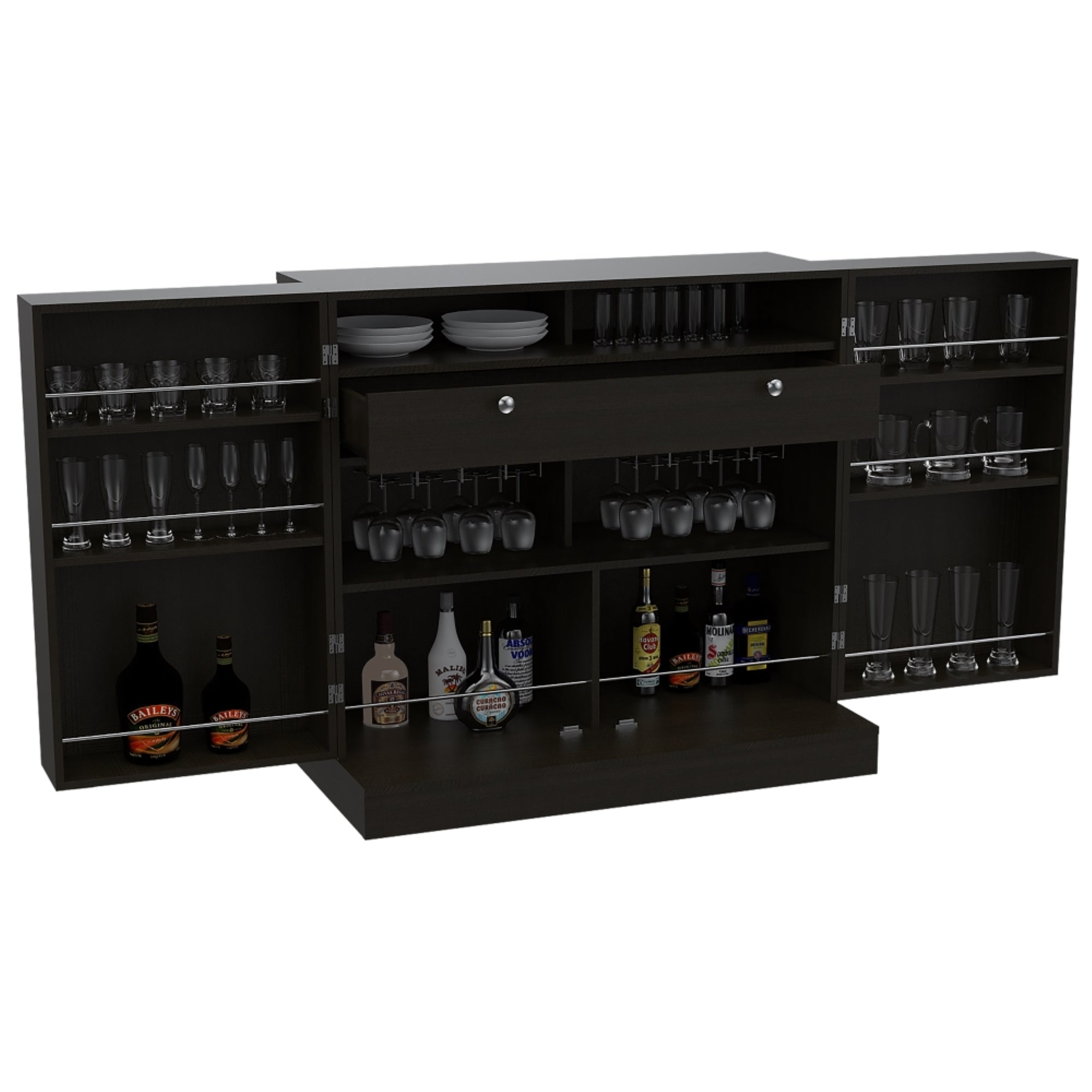 BAR BAJO NORMANDIA WENGUE CON AMPLIO ESPACIO - 2