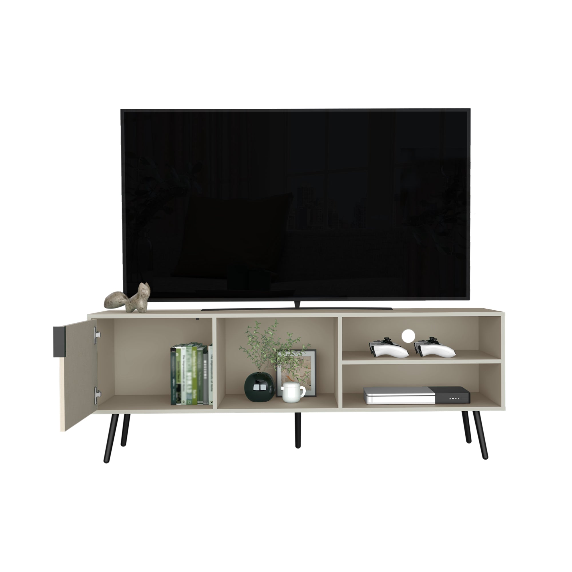 RACK TV 65' VULCAN 1 PUERTA ABATIBLE CAPRI - 2
