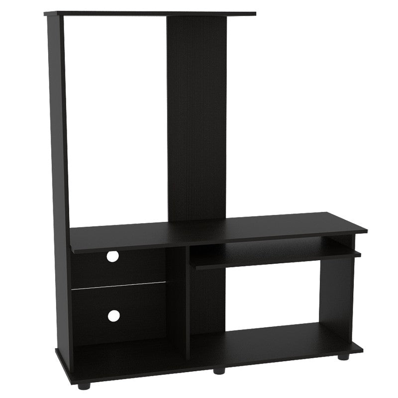 ESTANTE TV 50' MAGALLANES WENGUE 140X120X40 CM - 3