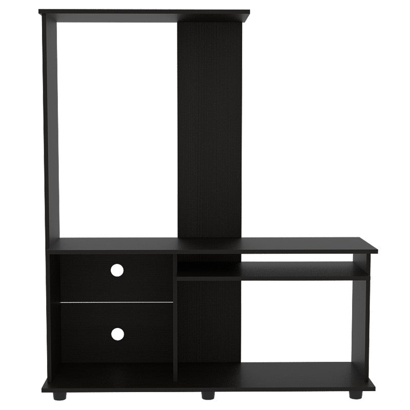 ESTANTE TV 50' MAGALLANES WENGUE 140X120X40 CM - 4