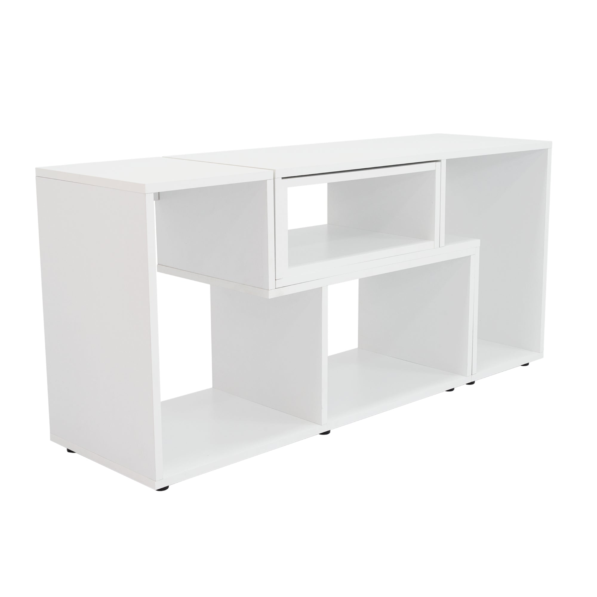 RACK TV 40' EXTENSIBLE 120-160 CM BEIJING BLANCO - 3