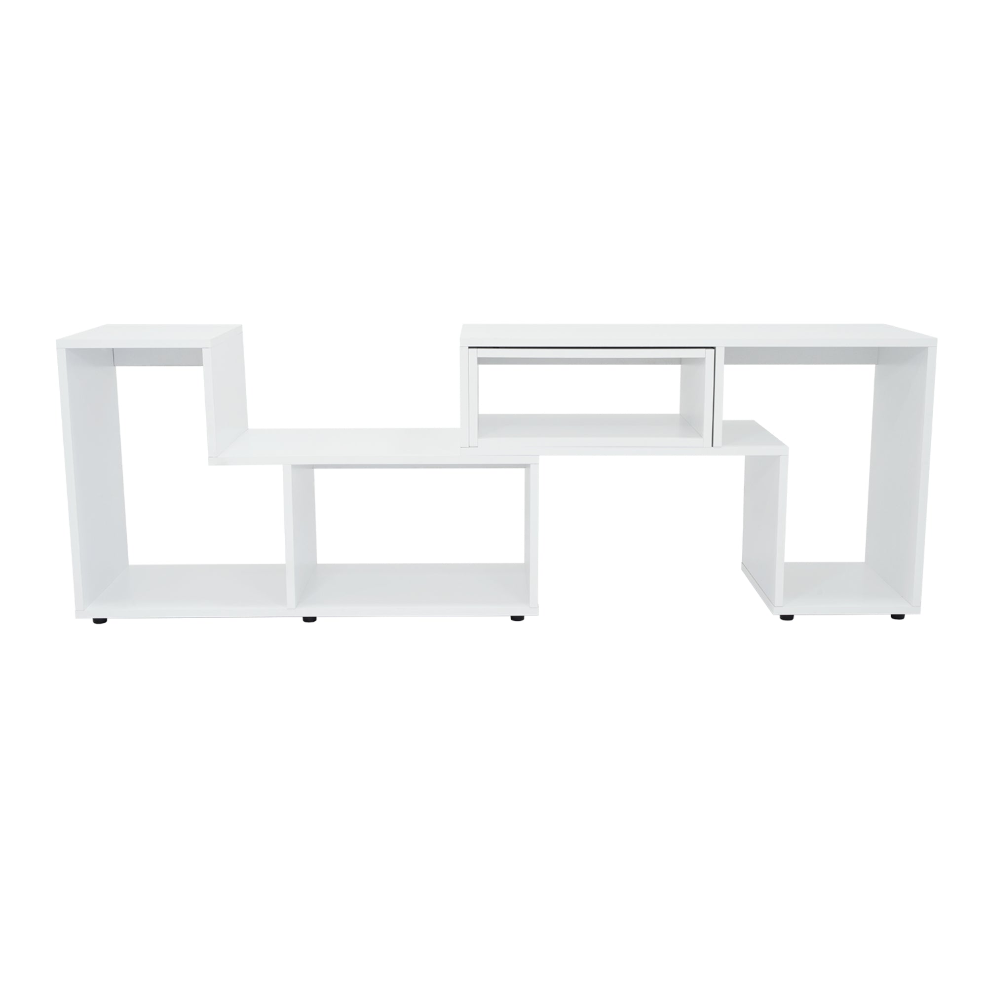 RACK TV 40' EXTENSIBLE 120-160 CM BEIJING BLANCO - 4