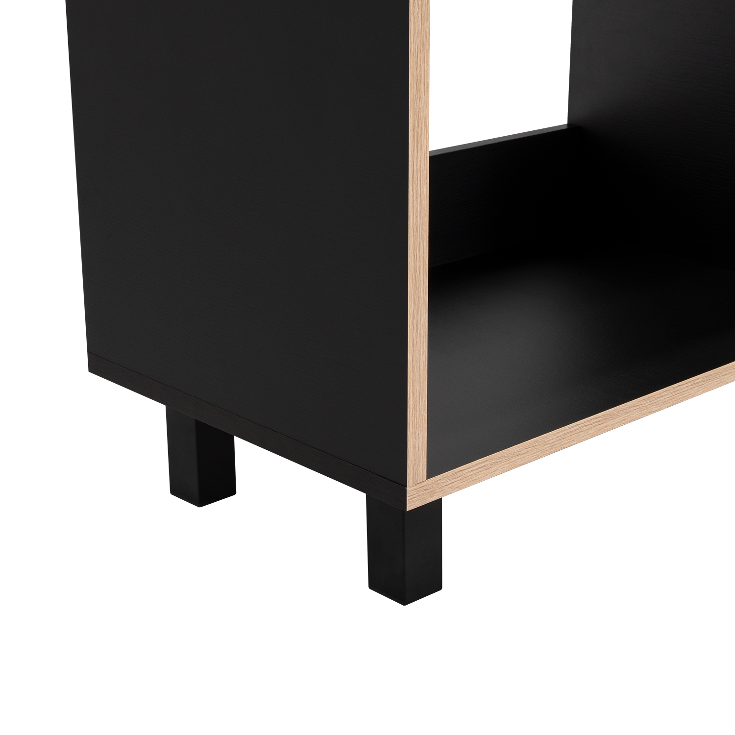 RACK TV 70' 160X47,5X35 CM NEGRO Y DUNA - 8