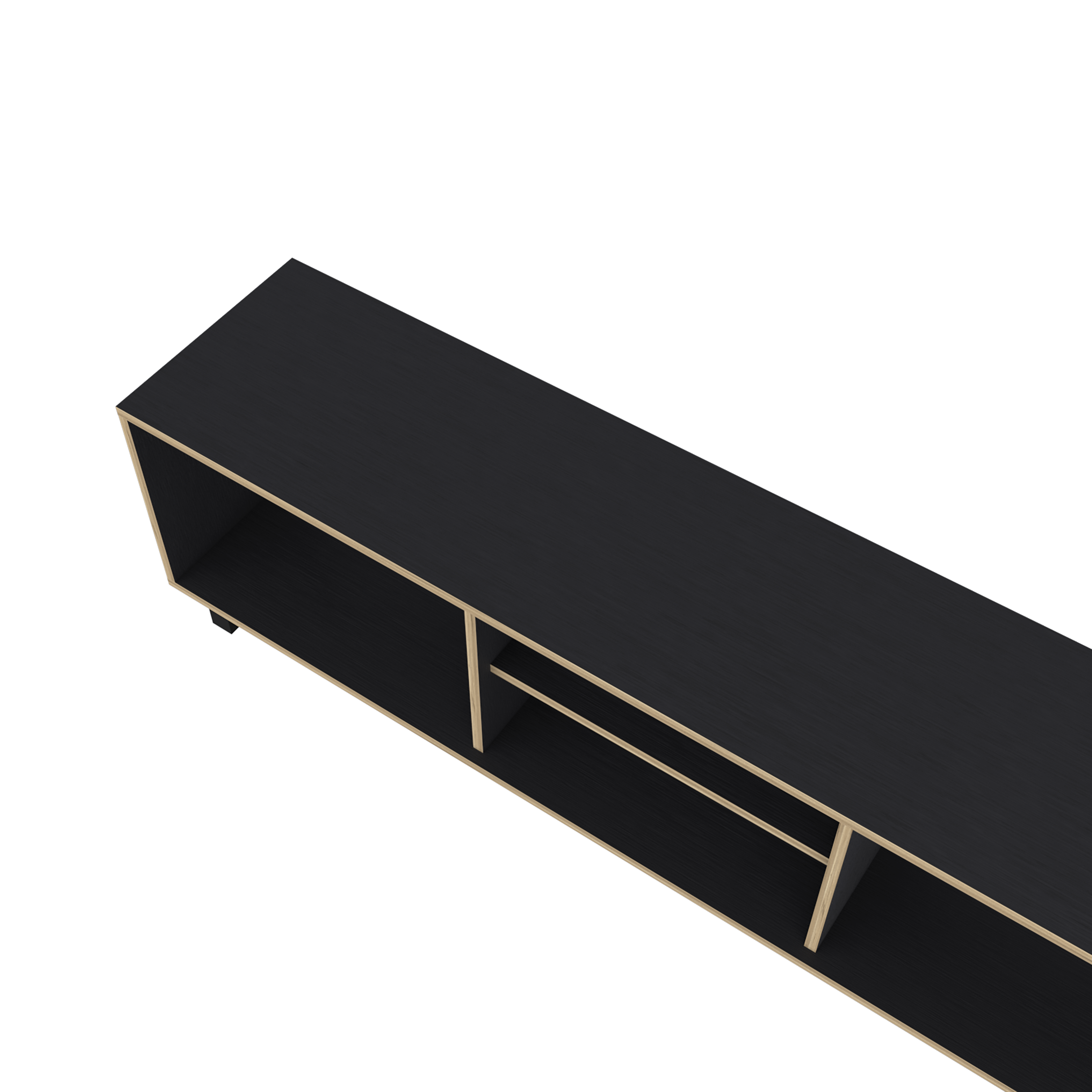 RACK TV 70' 160X47,5X35 CM NEGRO Y DUNA - 10