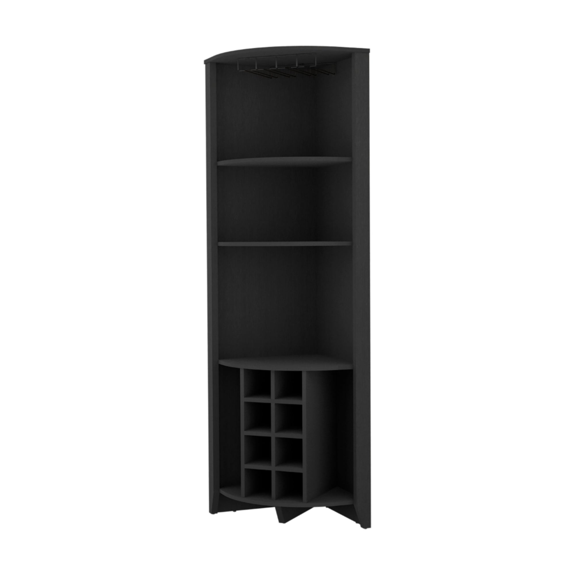 BAR ESQUINERO ESSENTIAL WENGUE 180X49X49 CM - 4