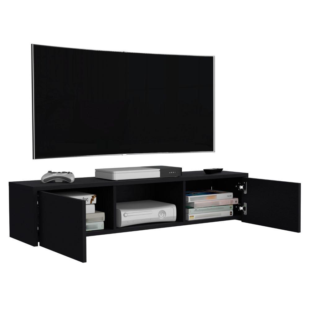 PANEL TV 49' GLEN 2 PUERTAS WENGUE - 1