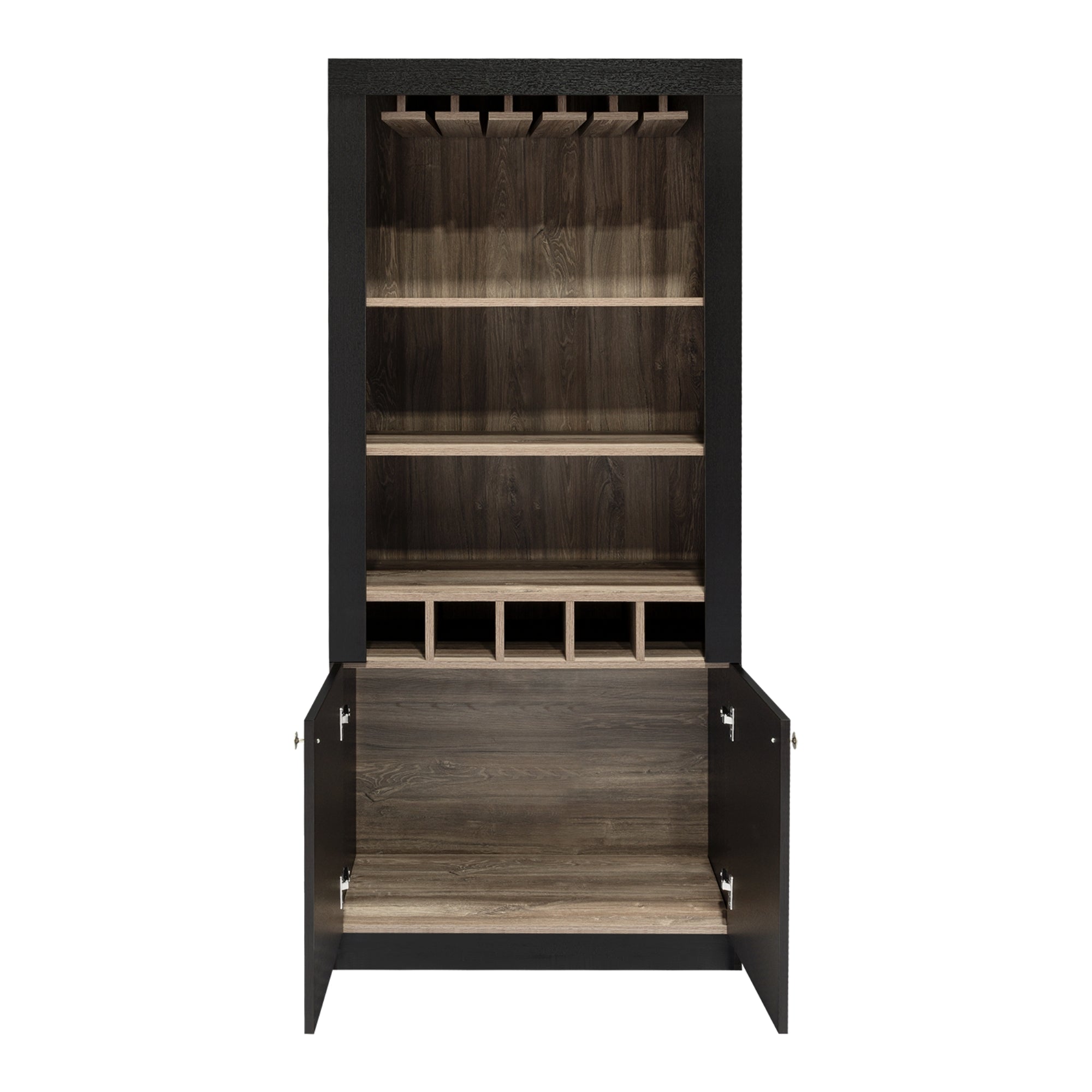 BAR ALTO BELLAGIO 175X75X36 CM SIENA Y WENGUE - 5