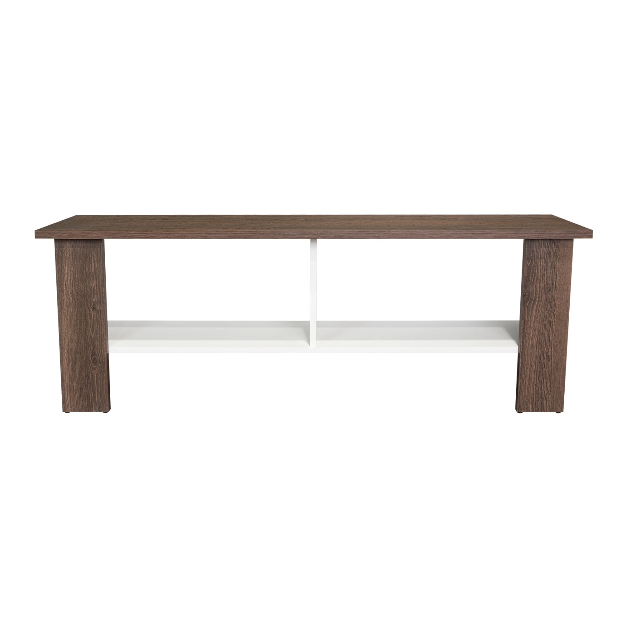 RACK TV 50' NAVIA MILAN Y BLANCO 42X120X31 CM - 5