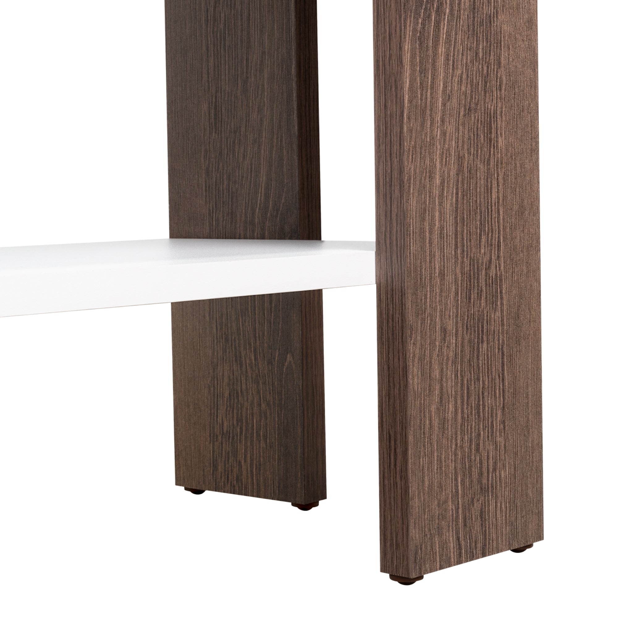 RACK TV 50' NAVIA MILAN Y BLANCO 42X120X31 CM - 7