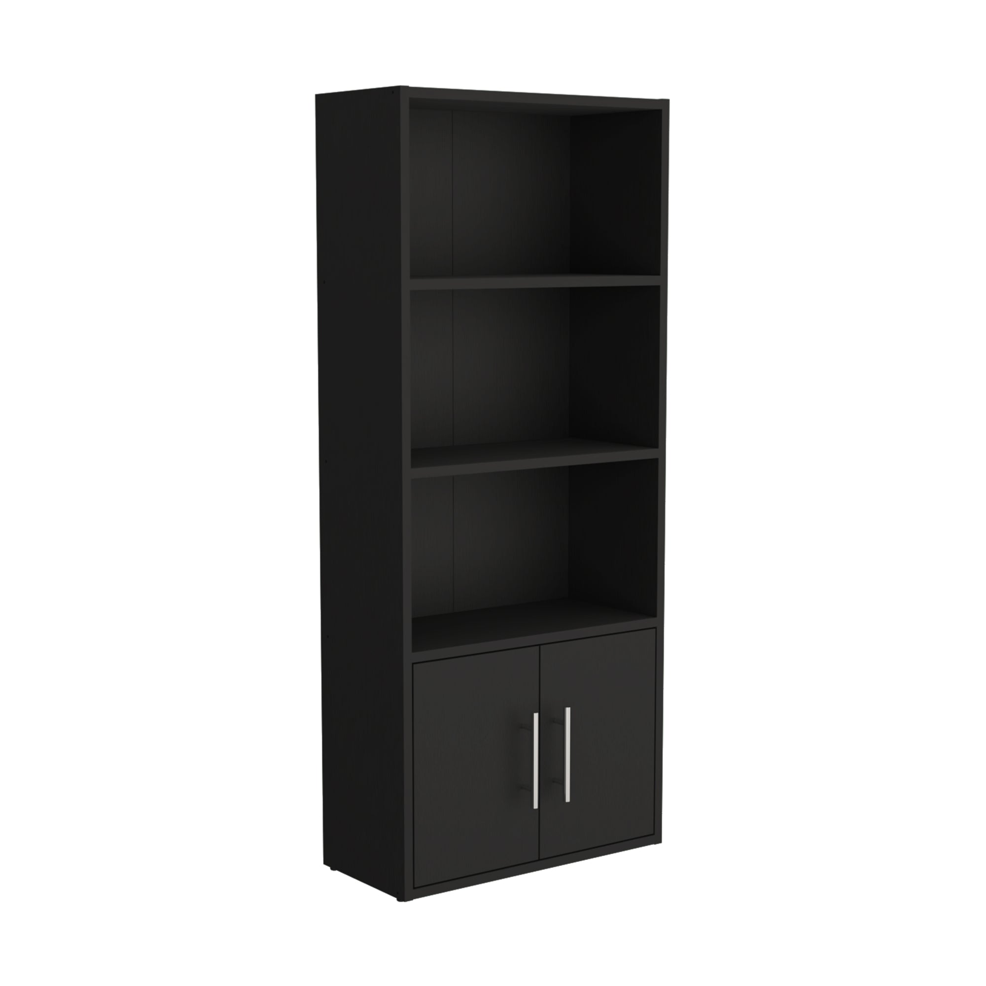 BIBLIOTECA ECO JOY 2 PUERTAS 4 NIVELES WENGUE - 3