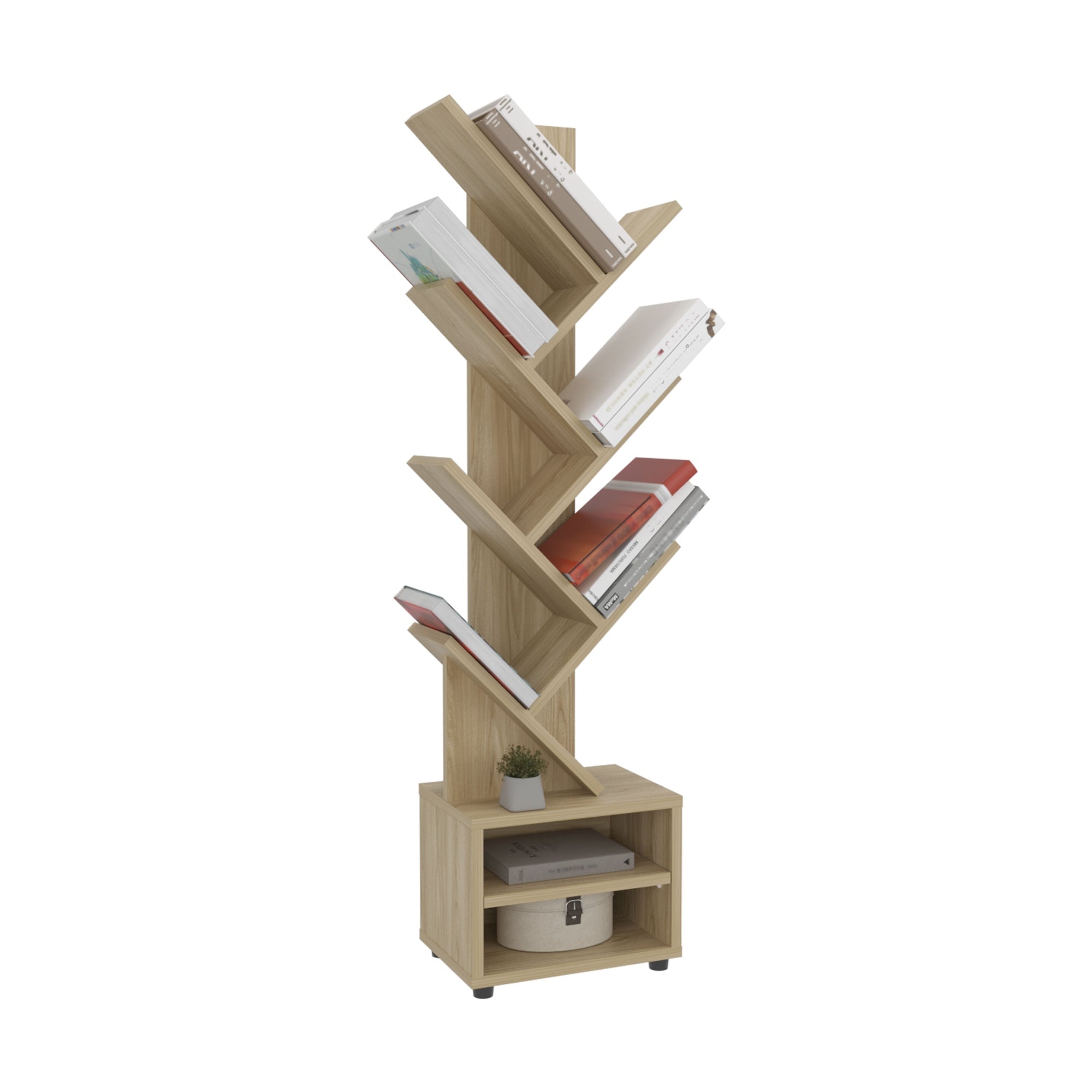 LIBRERO 116,1X30,5X21 CM KINGSTREE FRESNO - 1